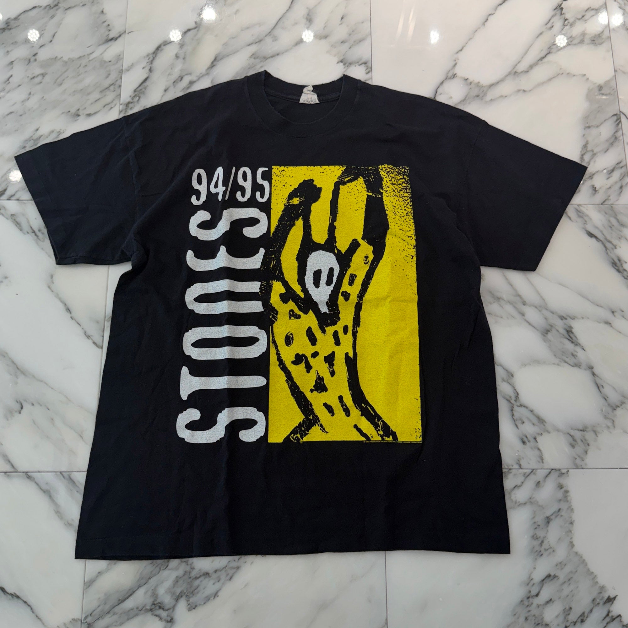 Vintage 90's The Rolling Stones "Voodoo Lounge World Tour 1994/95" SCREEN STARS S/S Tee Size XL ヴィンテージ 90's ローリング・ストーンズ "ブードゥー ワールドツアー 1994/95" スクリーンスターズ社製 Tシャツ サイズXL