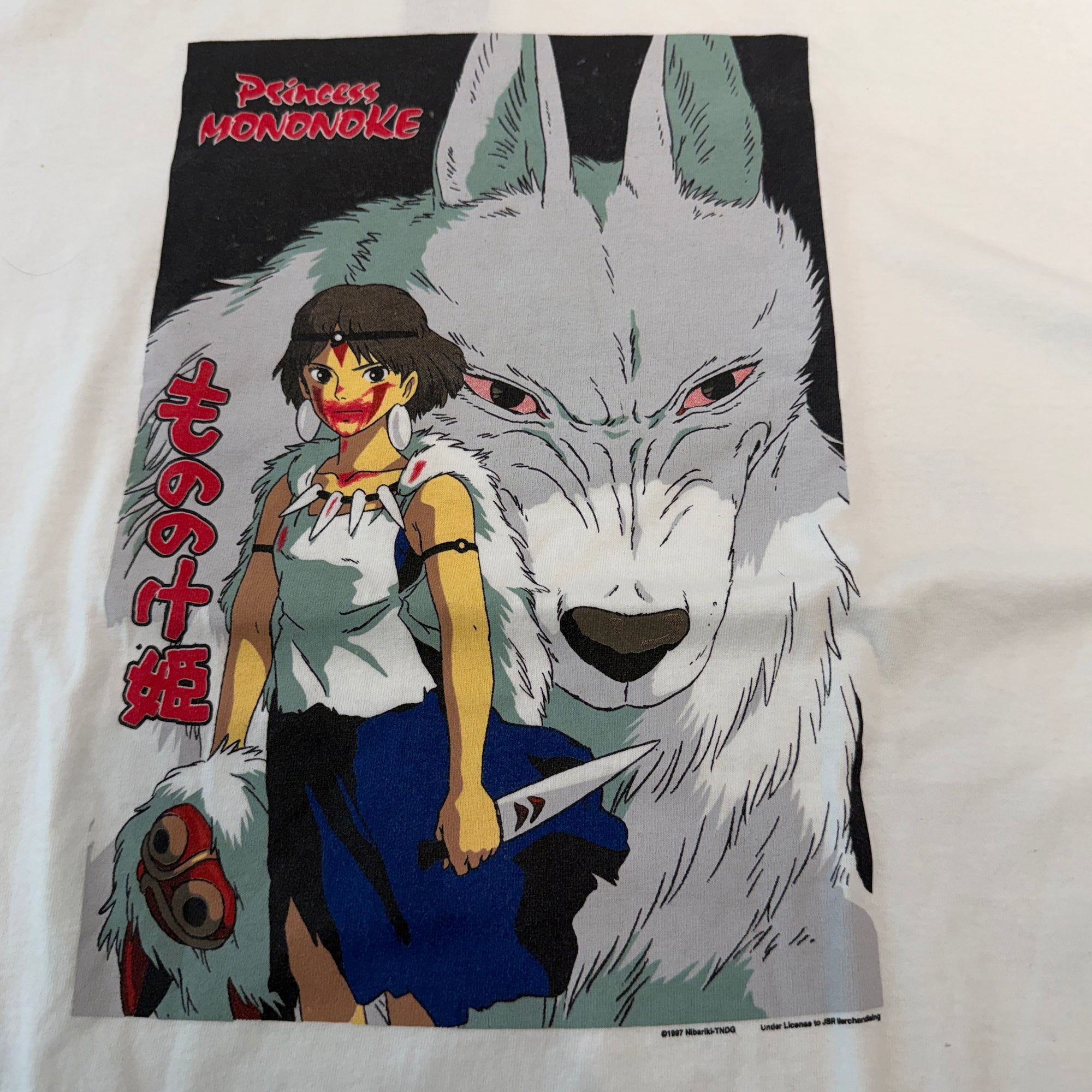 Vintage 90's "PRINCESS MONONOKE 1997" DELTA Movie S/S Tee Size XL ヴィンテージ 90's "もののけ姫 1997" デルタ社製 ムービーTシャツ サイズXL