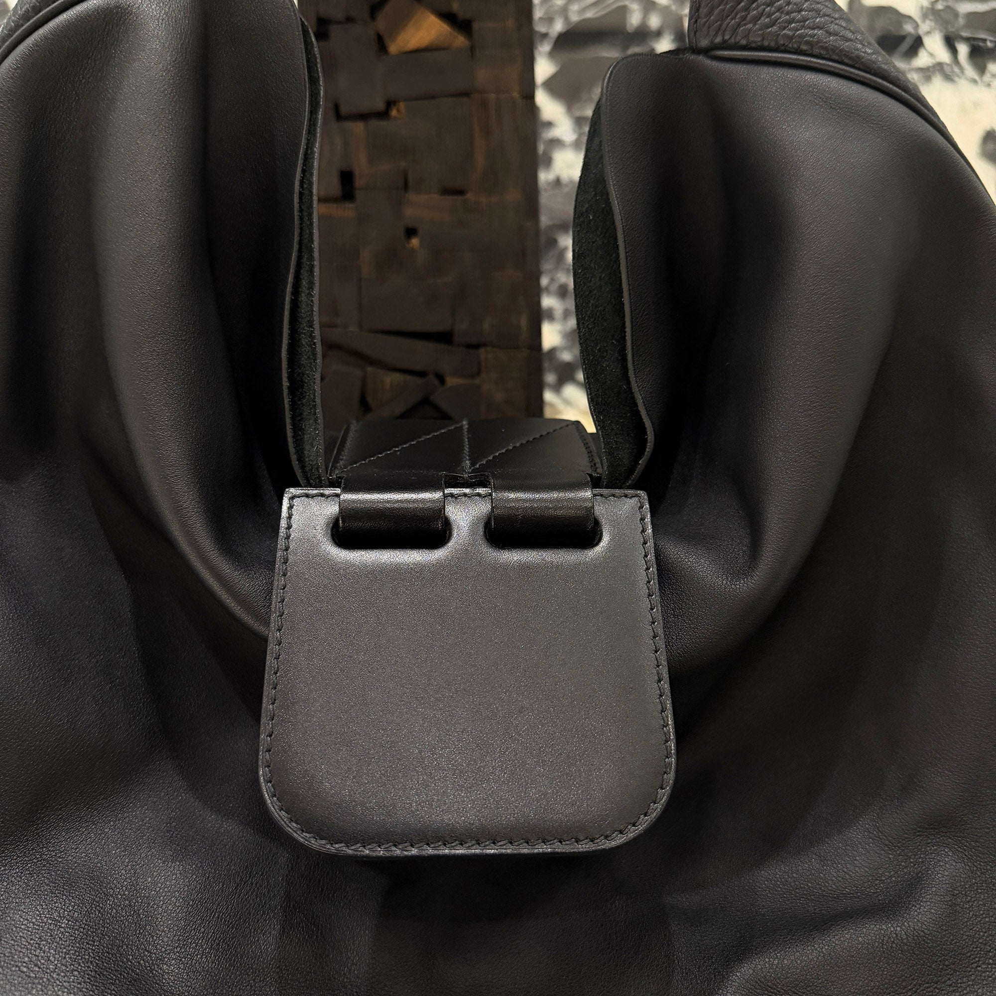 HERMES Virevolte "NOIR" Single Handle Leather Shoulder Bag エルメス ヴィルヴォルト "ノワール" ワンハンドル レザーショルダーバッグ
