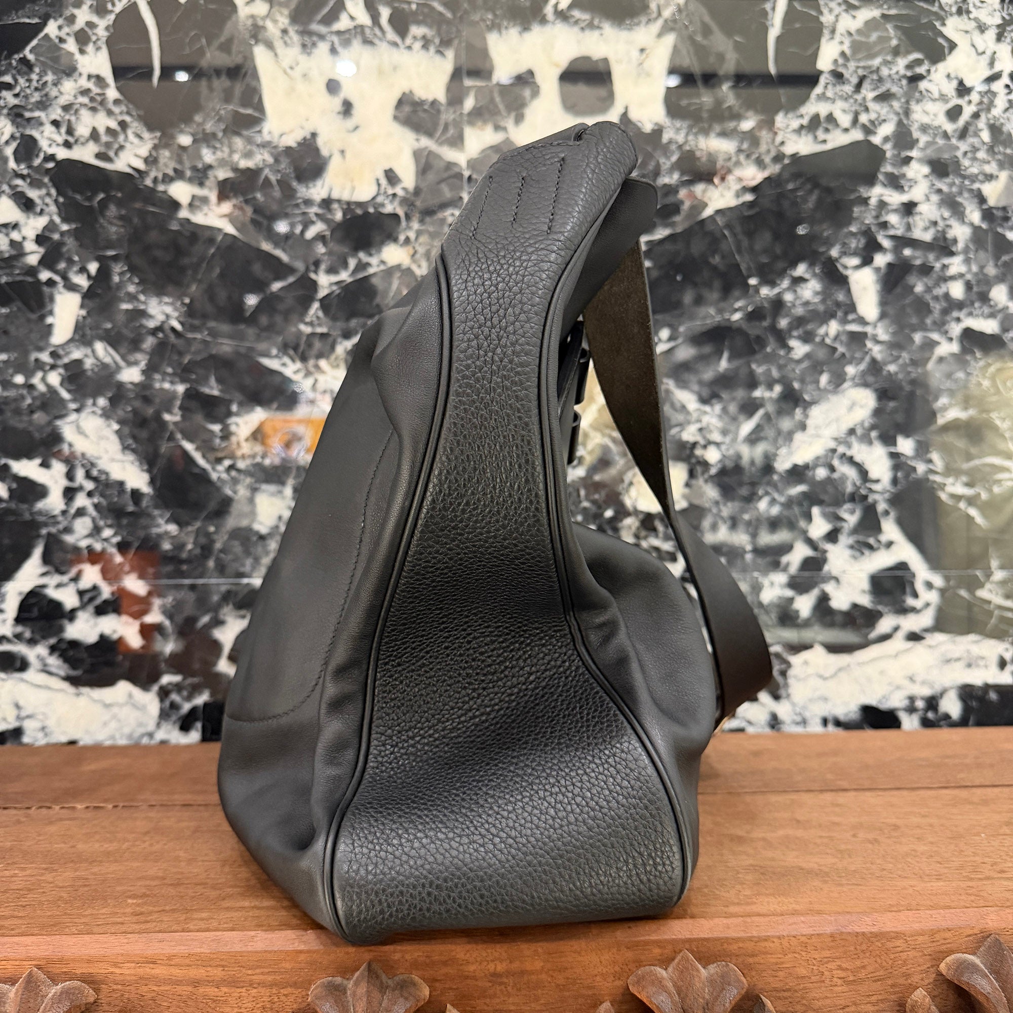 HERMES Virevolte "NOIR" Single Handle Leather Shoulder Bag エルメス ヴィルヴォルト "ノワール" ワンハンドル レザーショルダーバッグ