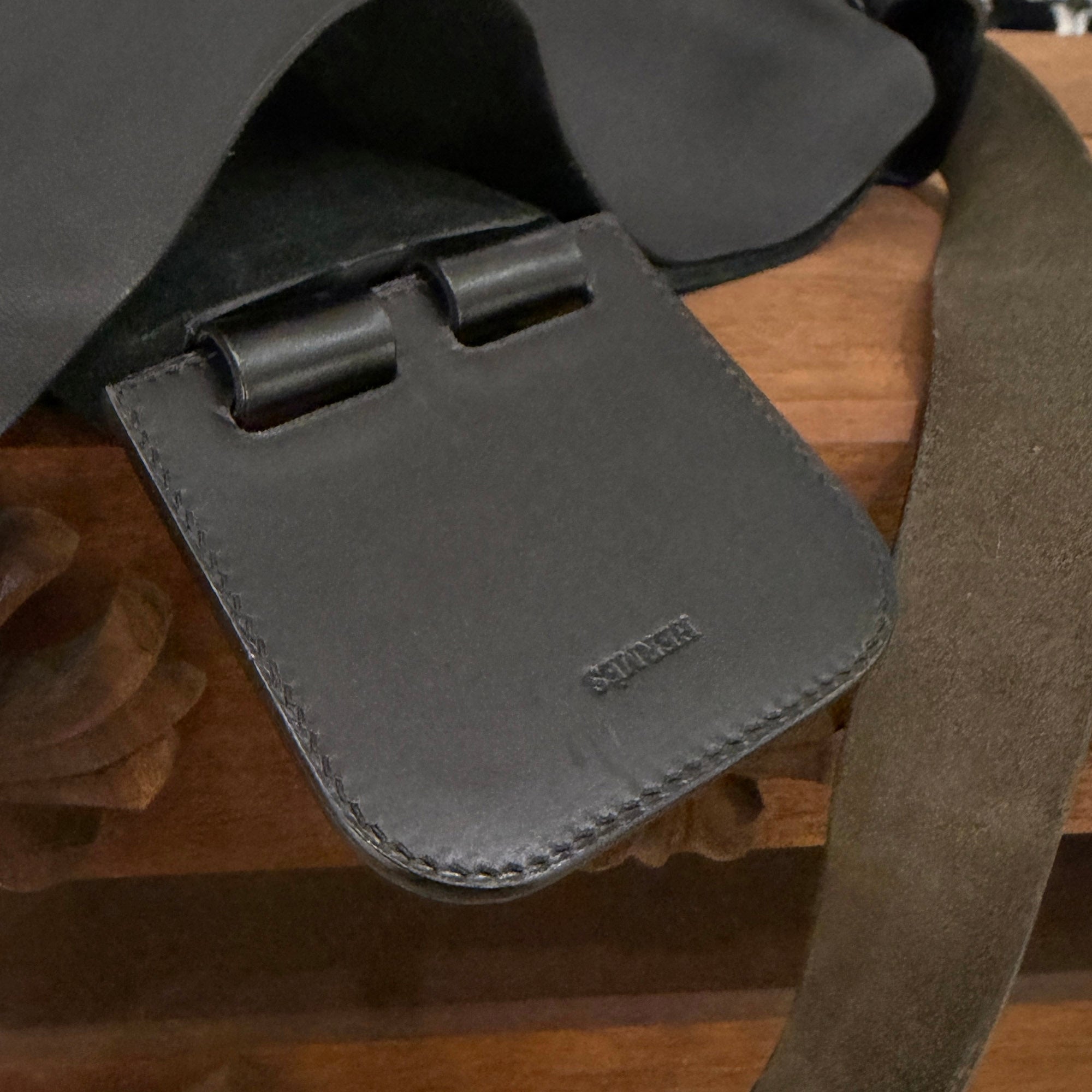 HERMES Virevolte "NOIR" Single Handle Leather Shoulder Bag エルメス ヴィルヴォルト "ノワール" ワンハンドル レザーショルダーバッグ