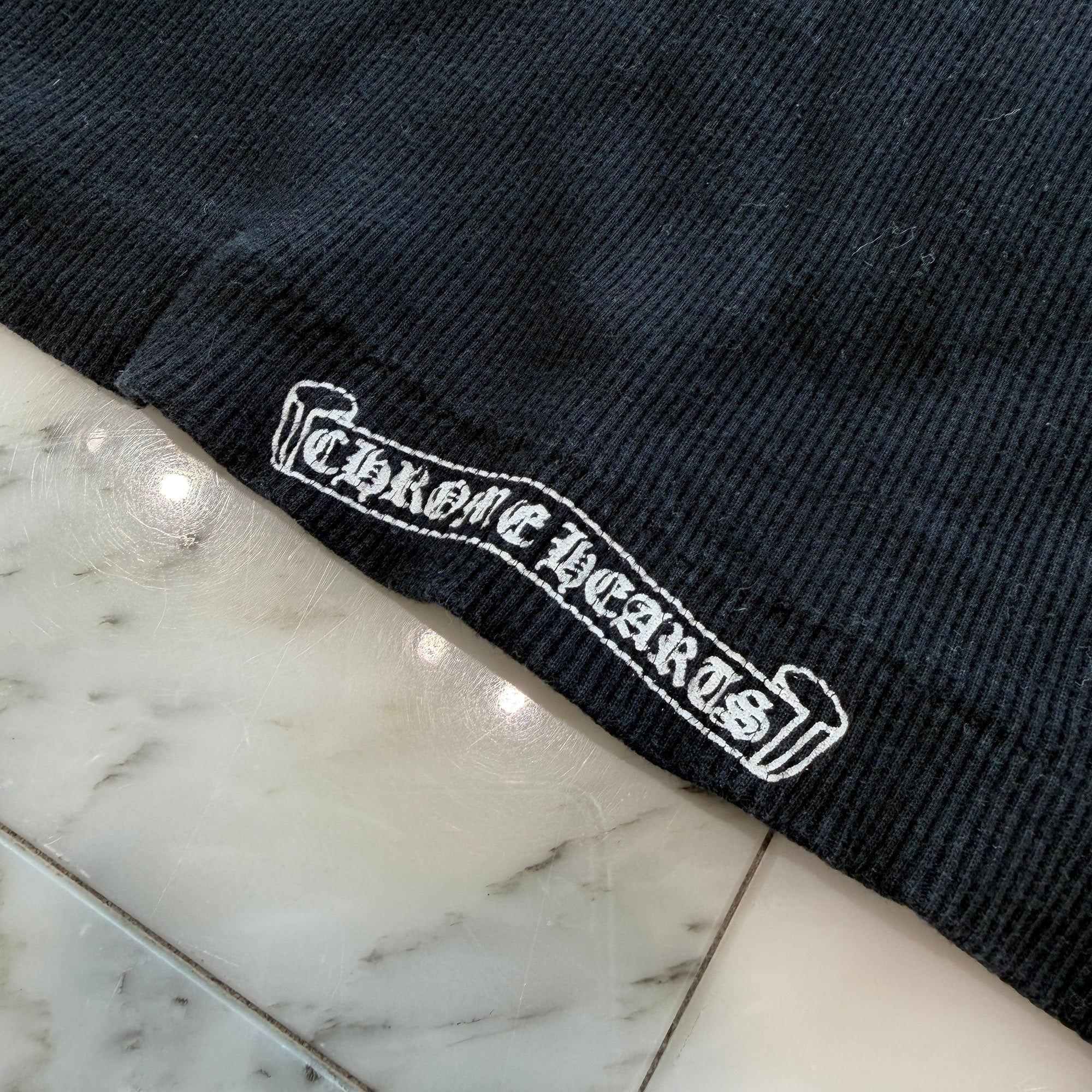 CHROME HEARTS CH Cross Side Vertical Logo Fuck You Tank Top Size M クロムハーツ CHクロス サイド ヴァーティカルロゴ ファックユー タンクトップ サイズM