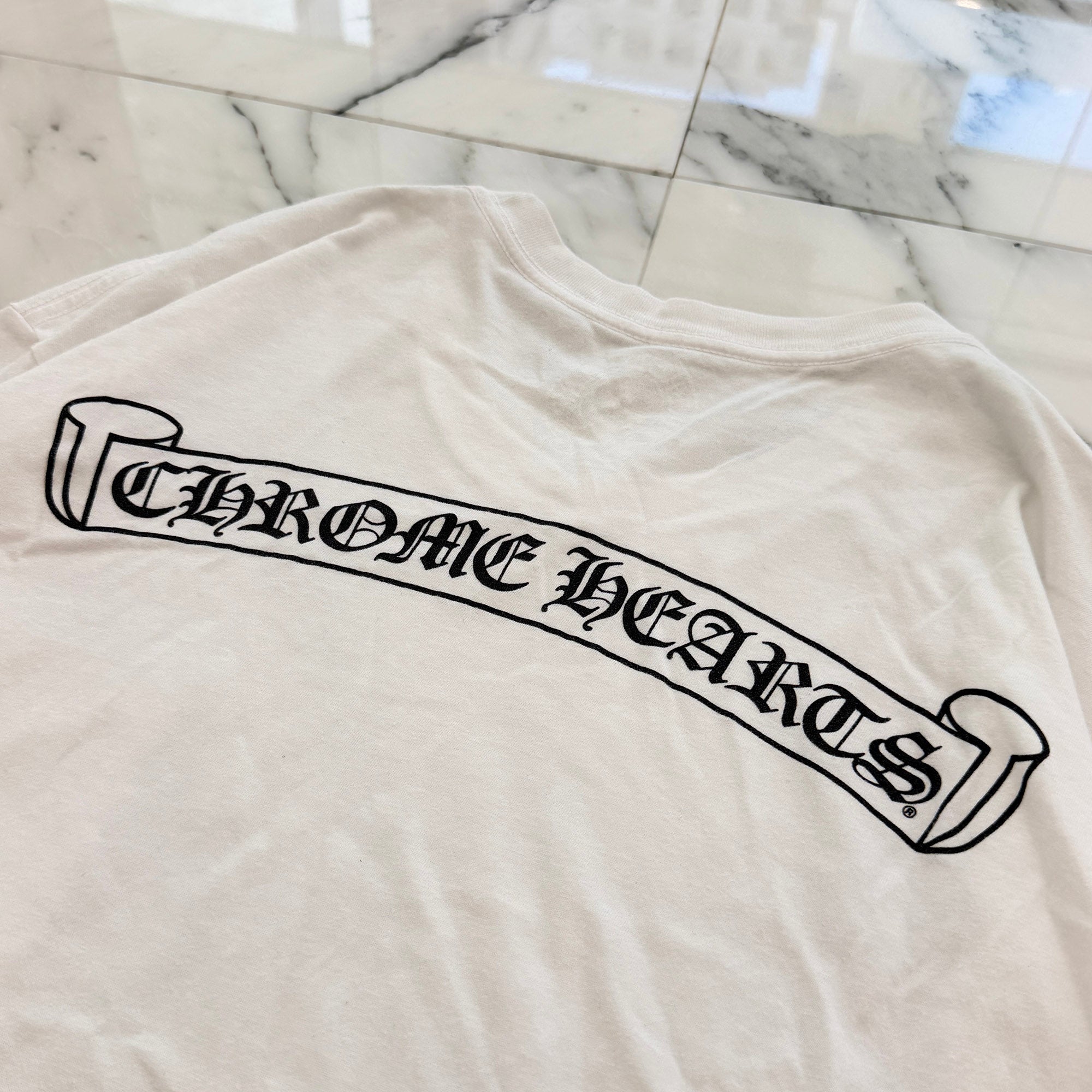 CHROME HEARTS 2021SS MLTCOL CEM CRS Long Sleeve Tee Size XL クロムハーツ マルチカラー セメタリークロス ロングスリーブTシャツ サイズXL