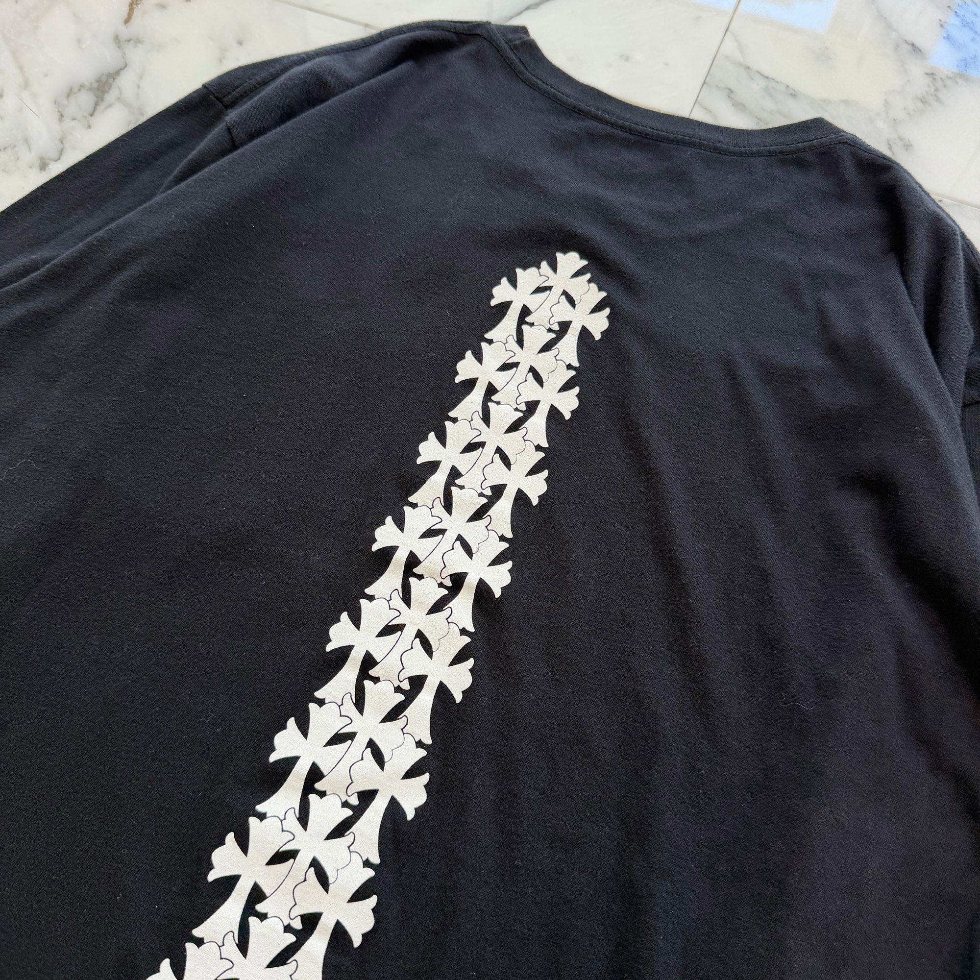 CHROME HEARTS Tire Track Long Sleeve Tee Size XL クロムハーツ タイヤトラックロングスリーブTシャツ サイズXL