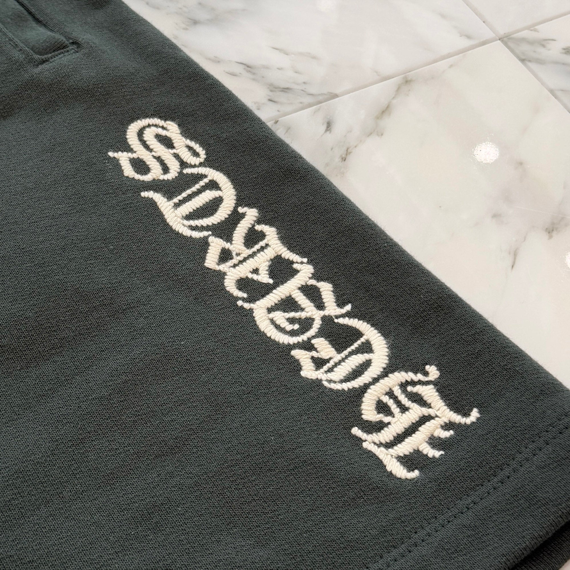 CHROME HEARTS Y NOT SLO RIDE Logo Sweat Half Pants Size L クロムハーツ ワイノット スローライド ロゴ スウェットハーフパンツ サイズL