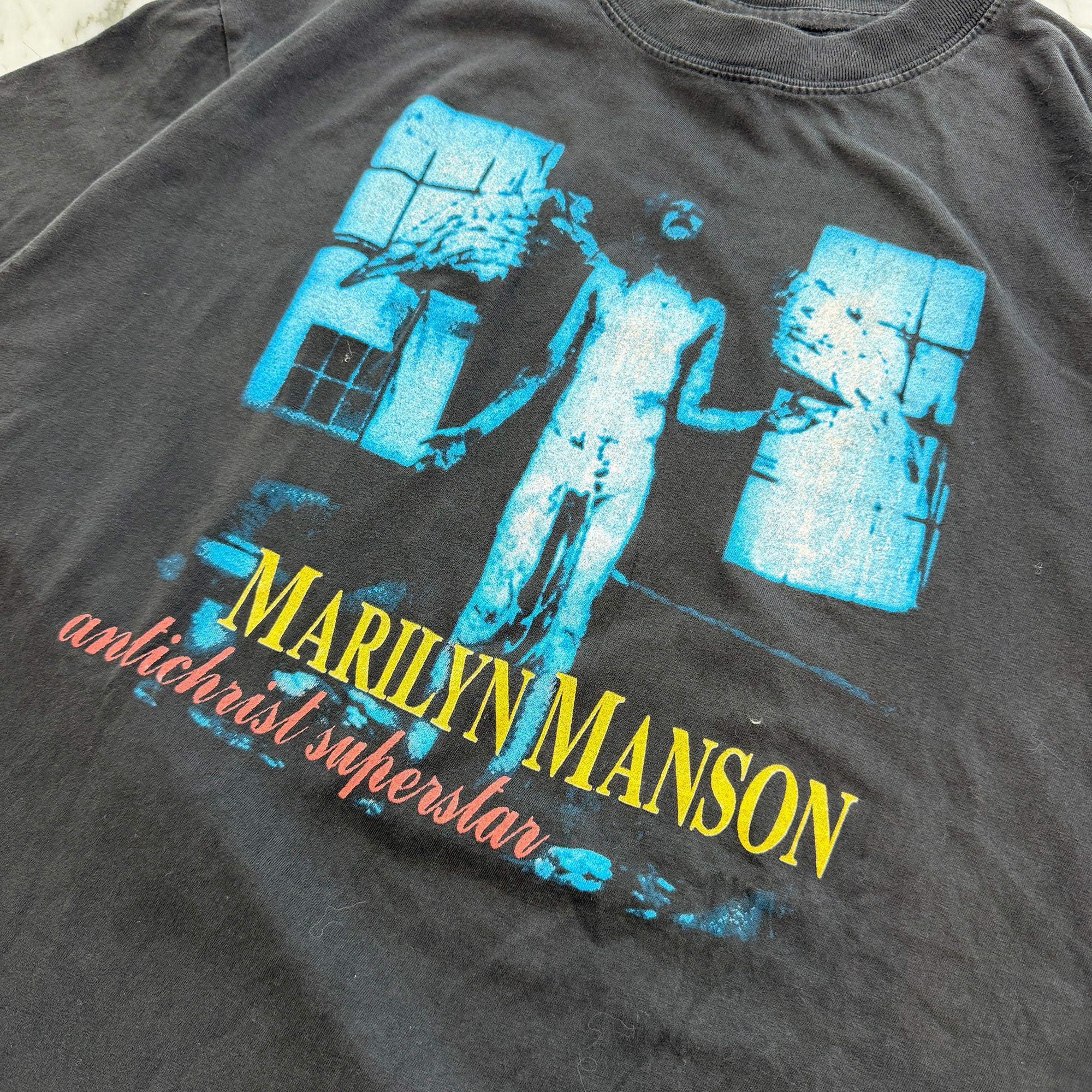 Vintage 90's Marilyn Manson "Antichrist Superstar" S/S Tee Size XL ヴィンテージ 90's マリリンマンソン "アンチクライスト スーパースター" Tシャツ サイズXL