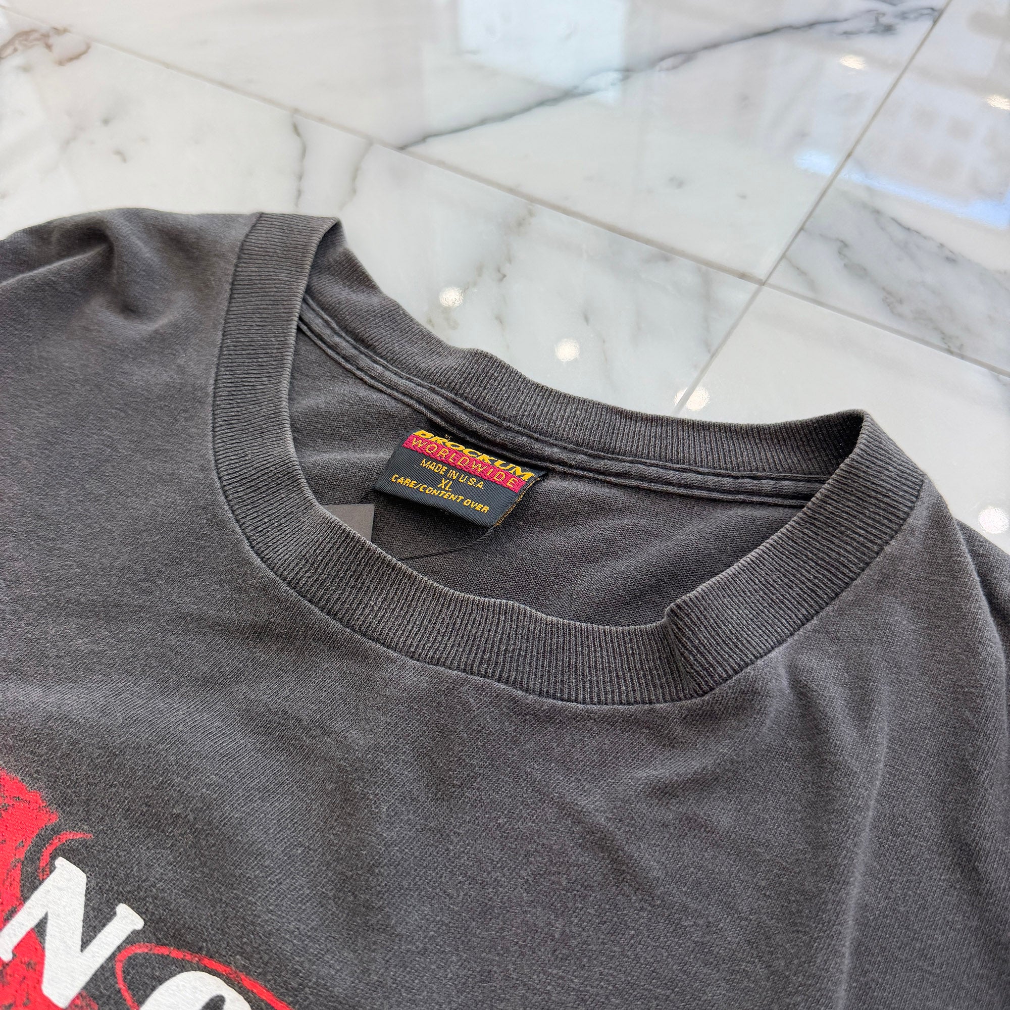 Vintage 90's Faith No More "King for a Day... Fool for a Lifetime 1995" BROCKUM S/S Tee Size XL ヴィンテージ 90's フェイス・ノー・モア "キング・フォー・ア・デイ、フール・フォー・ア・ライフタイム 1995" ブロッカム社製 Tシャツ サイズXL
