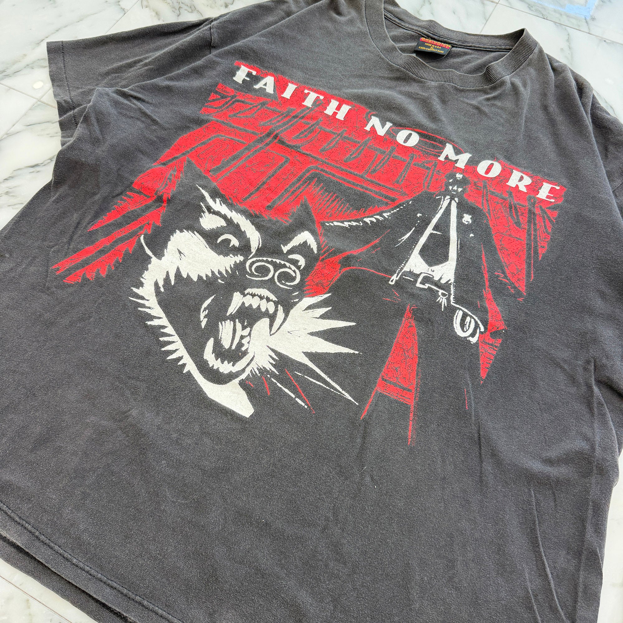 Vintage 90's Faith No More "King for a Day... Fool for a Lifetime 1995" BROCKUM S/S Tee Size XL ヴィンテージ 90's フェイス・ノー・モア "キング・フォー・ア・デイ、フール・フォー・ア・ライフタイム 1995" ブロッカム社製 Tシャツ サイズXL