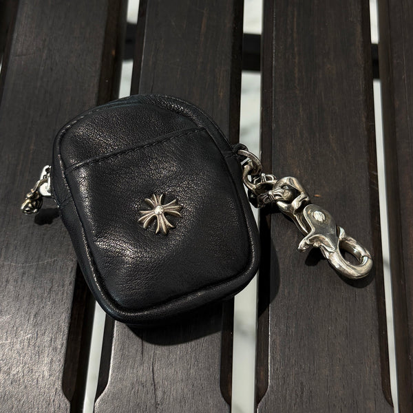 CHROME HEARTS Micro Taka Fancy Clip Leather Case クロムハーツ マイクロタカ ファンシー クリップ レザー ケース