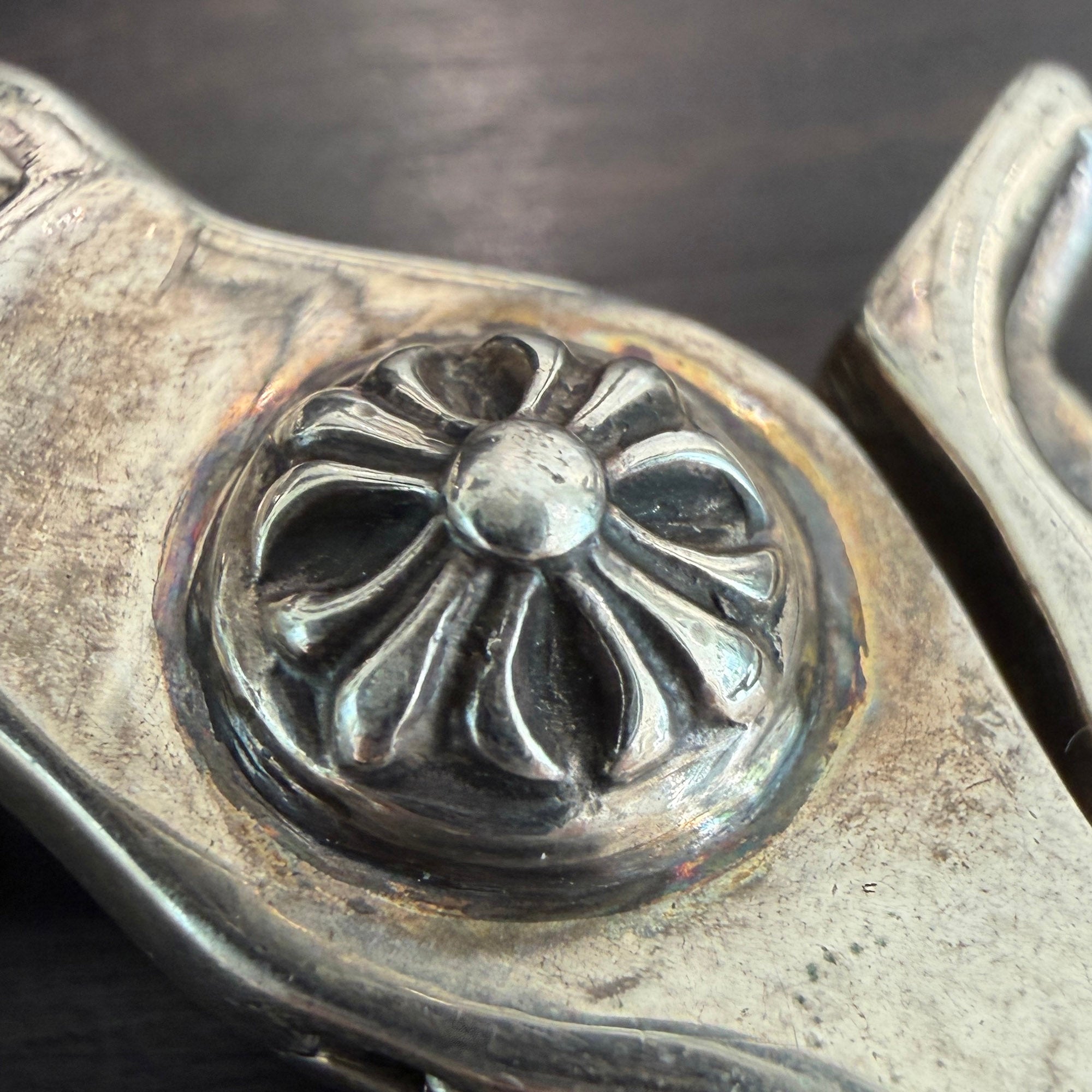 CHROME HEARTS Micro Taka Fancy Clip Leather Case クロムハーツ マイクロタカ ファンシー クリップ レザー ケース