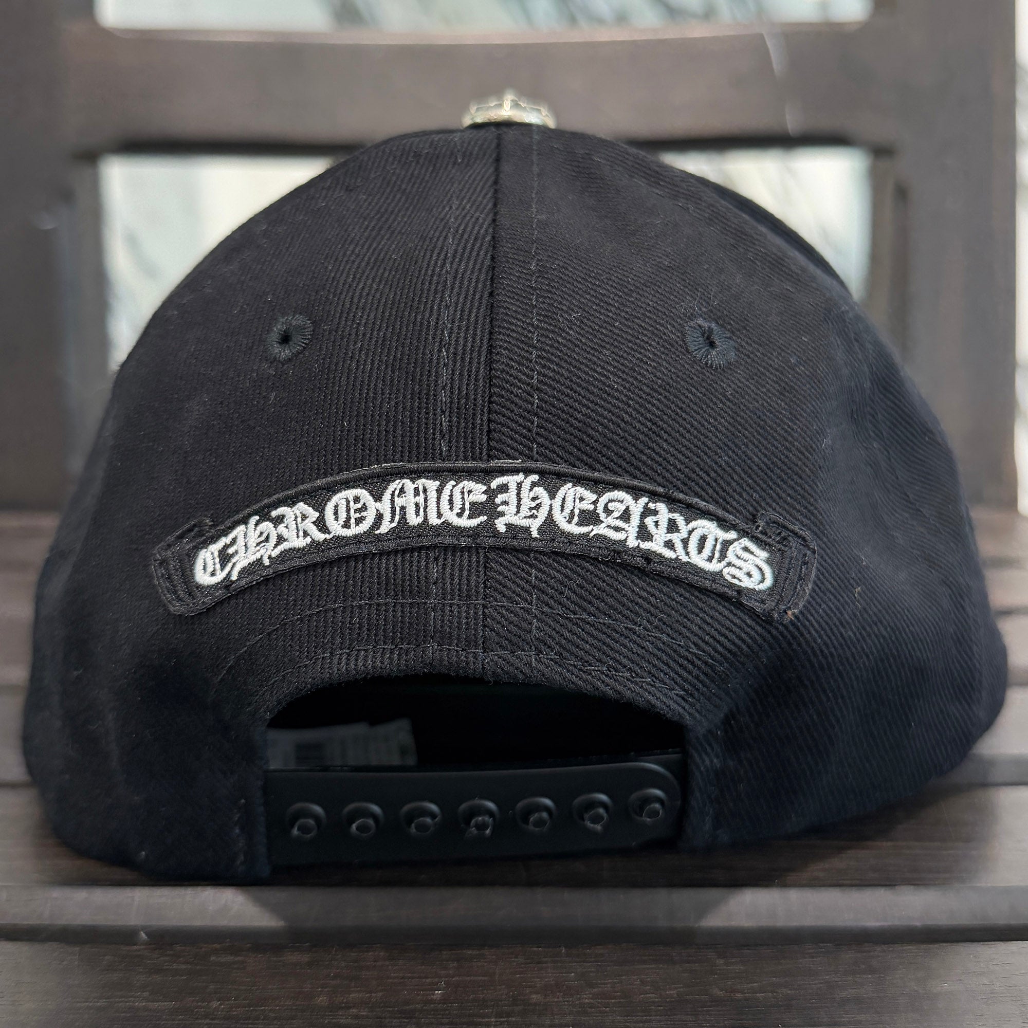 CHROME HEARTS RS3 Cross Embroidery Trucker Cap Size ONE SIZE (51-61) クロムハーツ RS3クロス刺繡 トラッカーキャップ ワンサイズ (51-61)