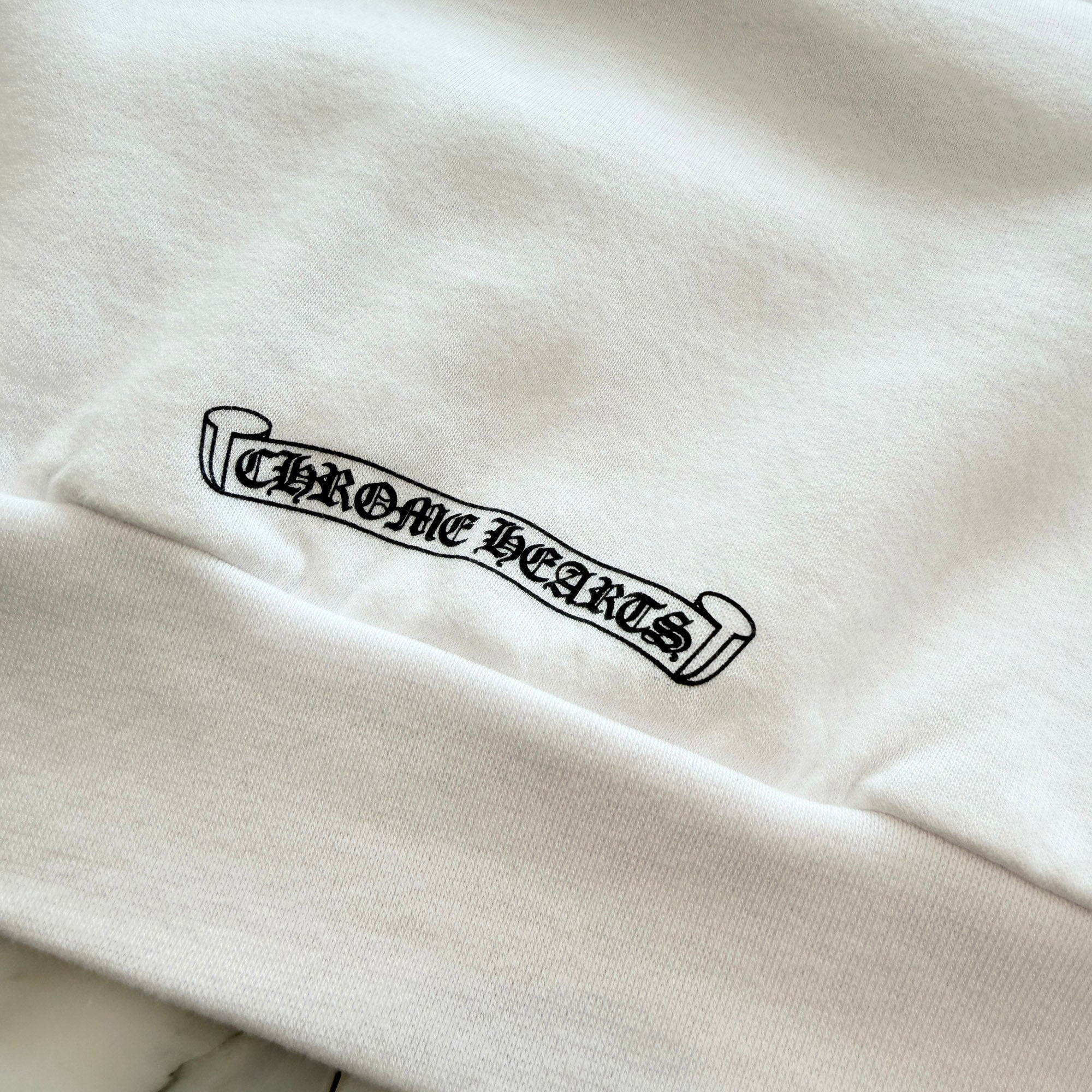 CHROME HEARTS CH Plus Yellow Cross Logo Pullover Hoodie Size XL クロムハーツ CHプラス イエロークロス ロゴ プルオーバーフーディー サイズXL