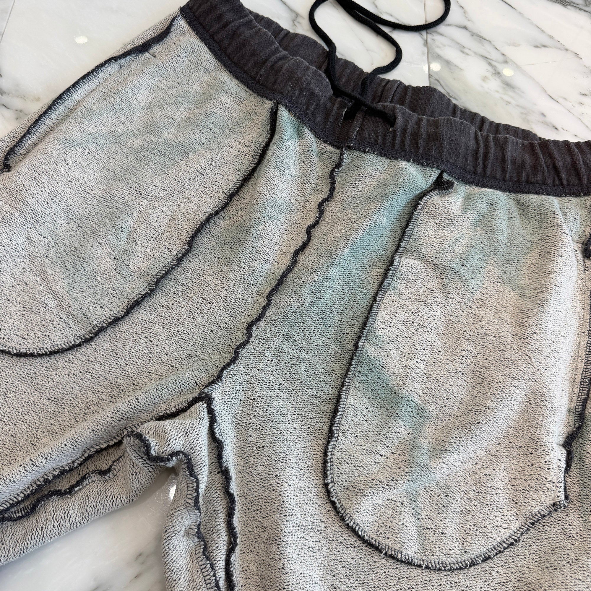 CHROME HEARTS Y NOT Vertical Logo Embroidery Sweat Long Pants Size M クロムハーツ ワイノット ヴァーティカルロゴ 刺繍 スウェットロングパンツ サイズM