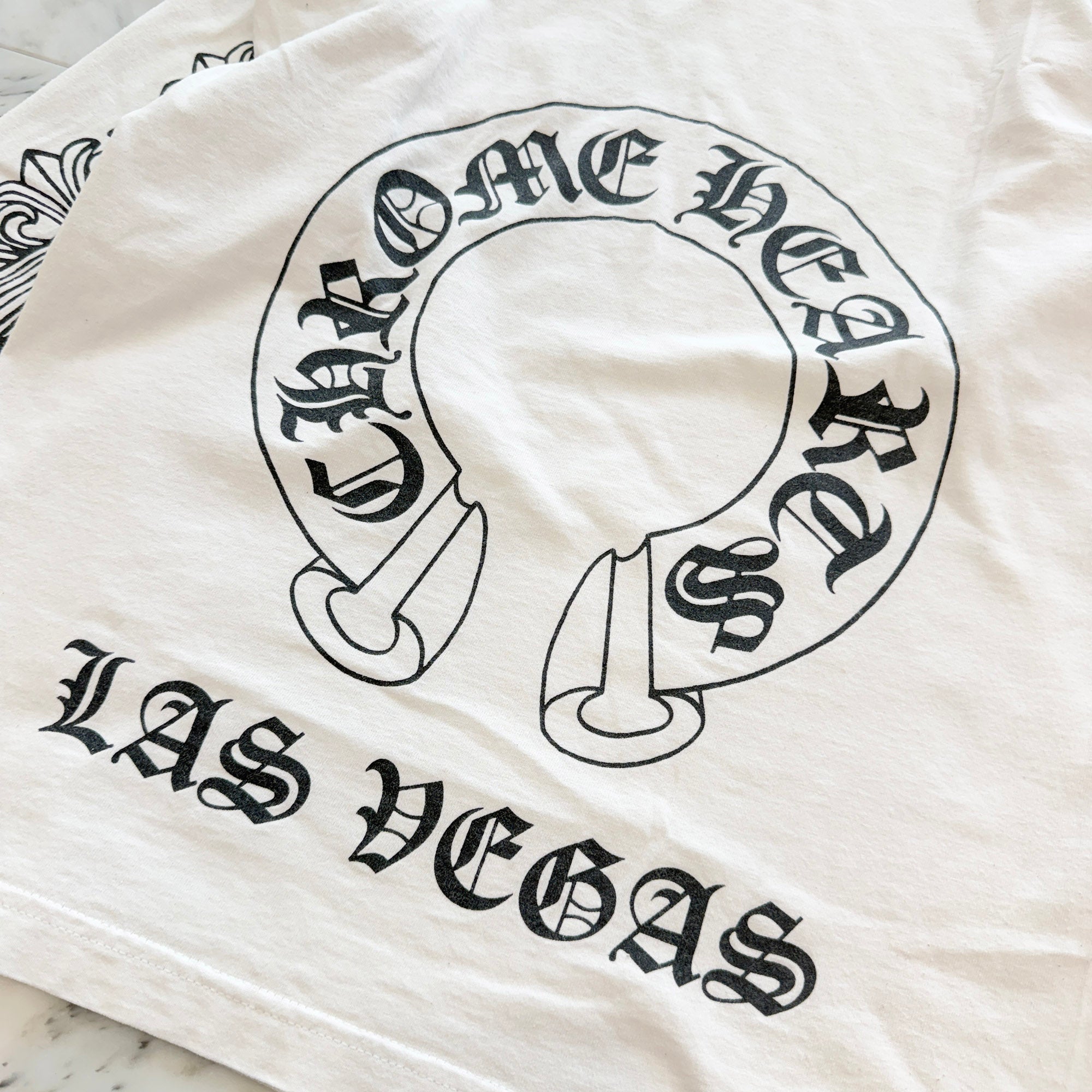 CHROME HEARTS Las Vegas Limited Horseshoe Long Sleeve Tee Size M クロムハーツ ラスベガス限定 ホースシュー ロングスリーブ Tシャツ サイズM