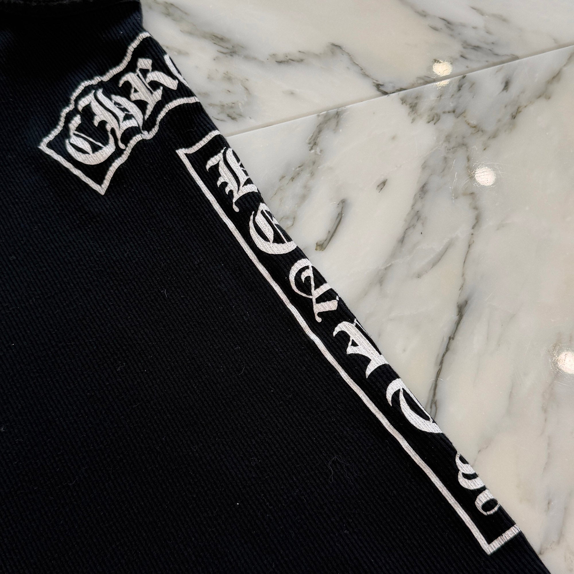 CHROME HEARTS CH Cross Side Vertical Logo Fuck You Tank Top Size M クロムハーツ CHクロス サイド ヴァーティカルロゴ ファックユー タンクトップ サイズM