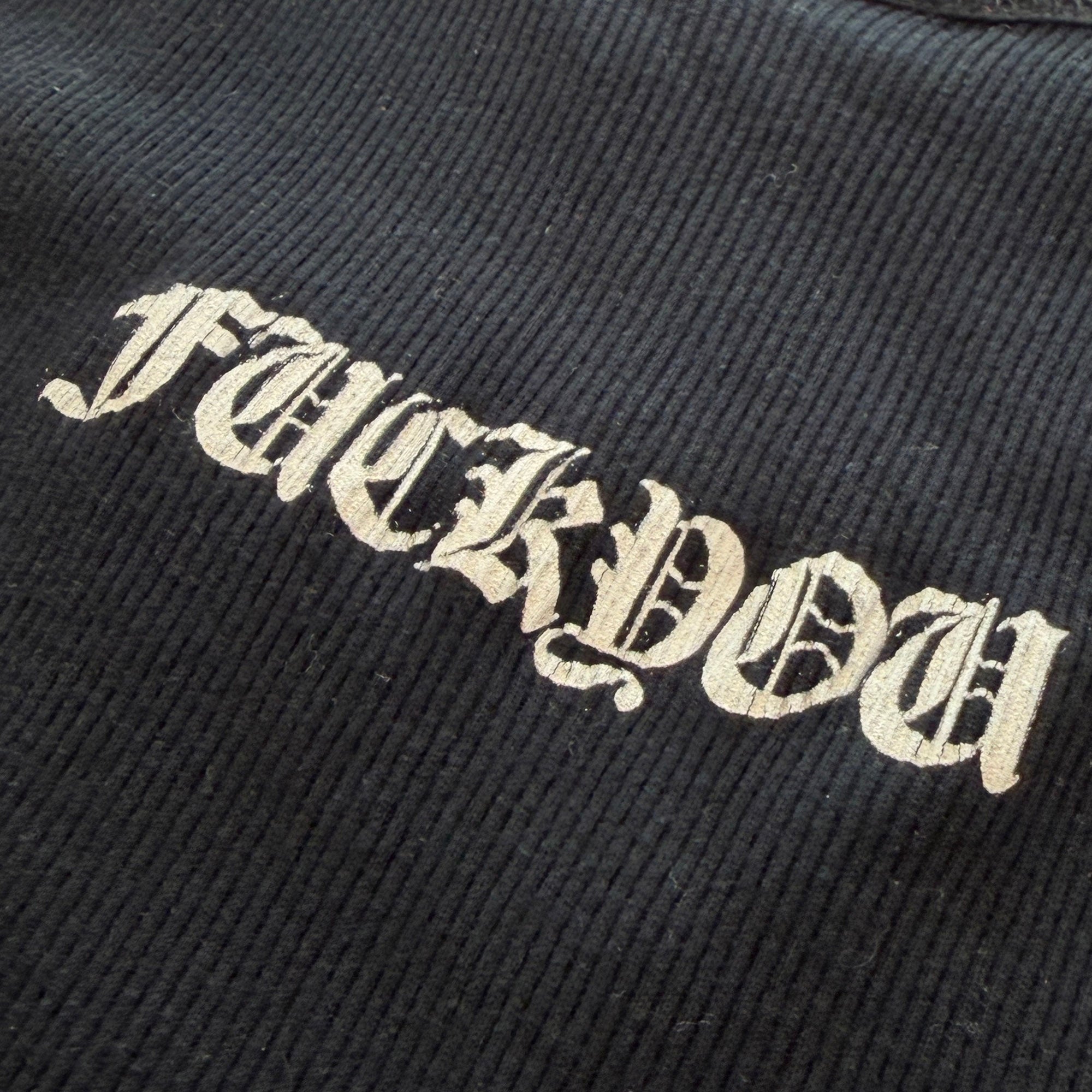 CHROME HEARTS CH Cross Side Vertical Logo Fuck You Tank Top Size M クロムハーツ CHクロス サイド ヴァーティカルロゴ ファックユー タンクトップ サイズM