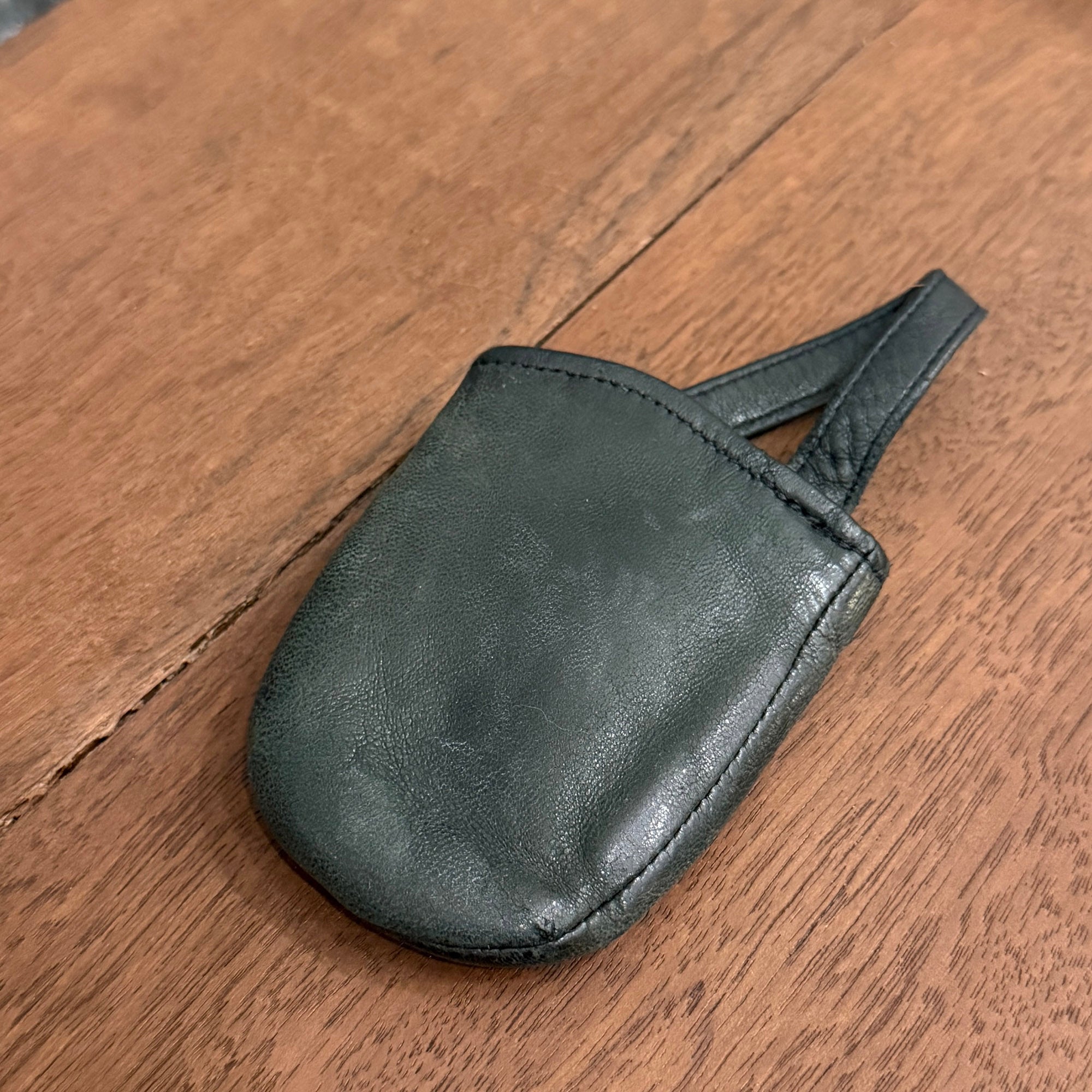 CHROME HEARTS  1 Cross Patch Earphone Leather Pouch クロムハーツ 1クロス パッチ イヤホン レザー ポーチ