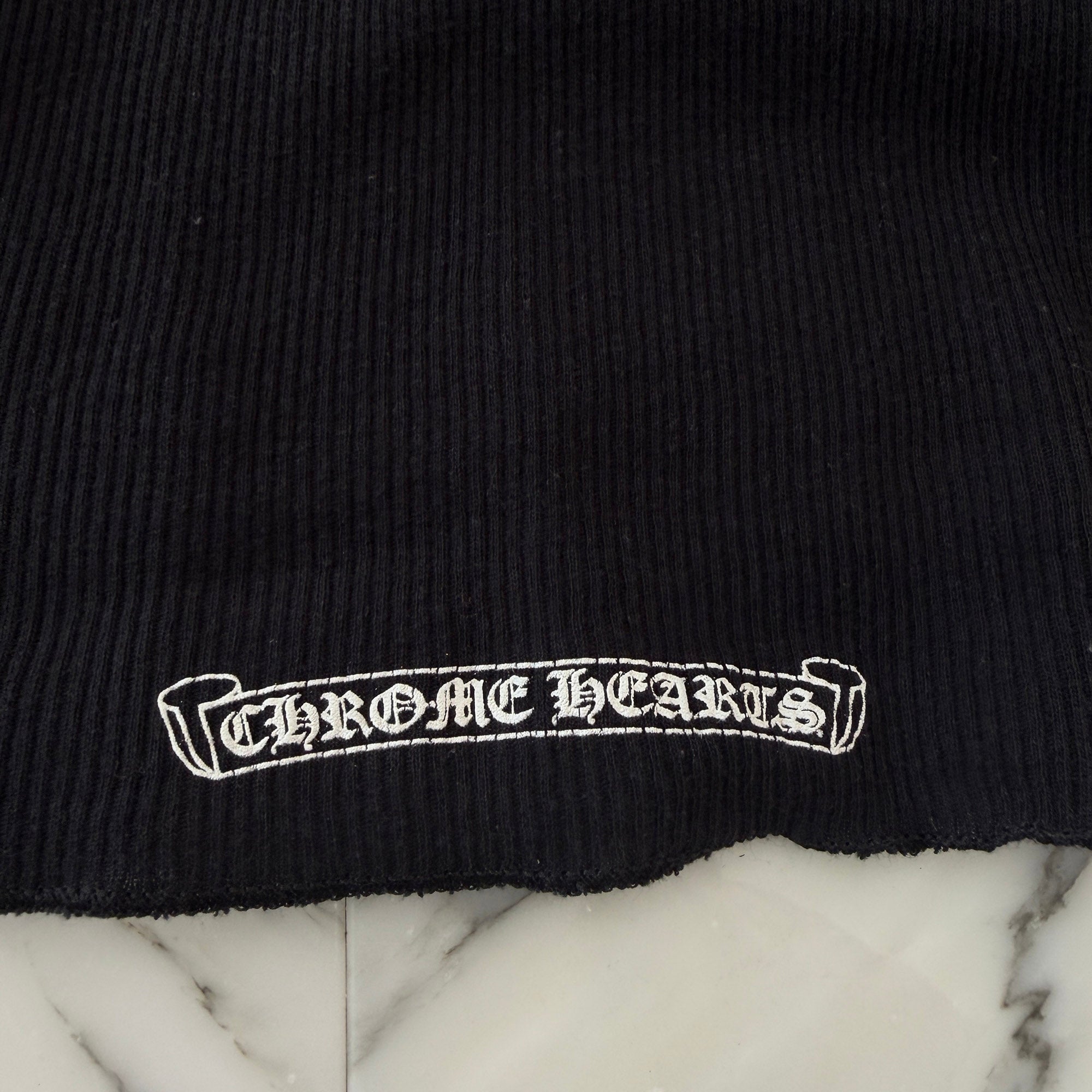 CHROME HEARTS Vertical Side Logo Tank Top Size L クロムハーツ ヴァーティカル サイドロゴ タンクトップ サイズL