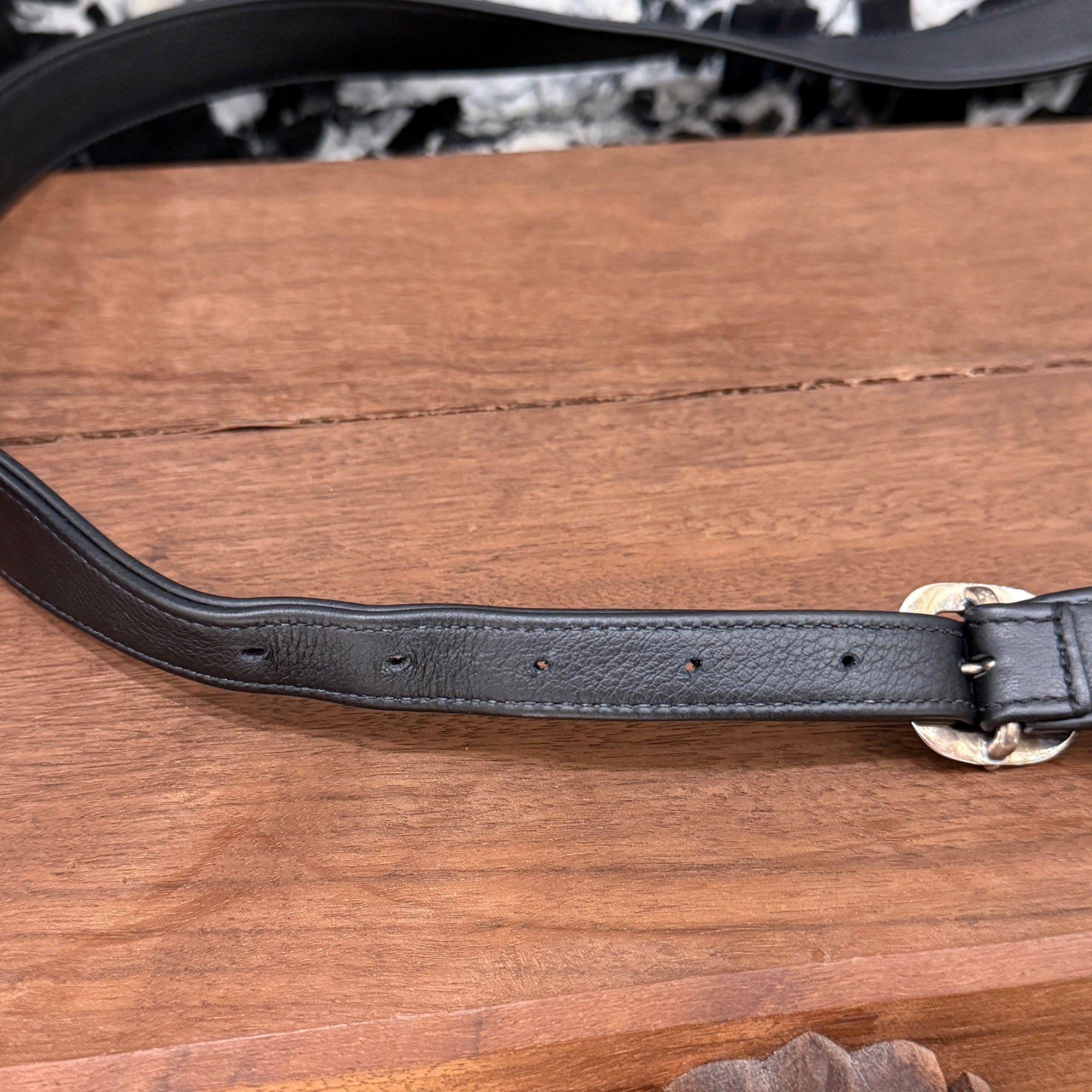 CHROME HEARTS Small Gunslinger Messenger Leather Shoulder Bag クロムハーツ スモール ガンスリンガー メッセンジャー レザー ショルダーバッグ