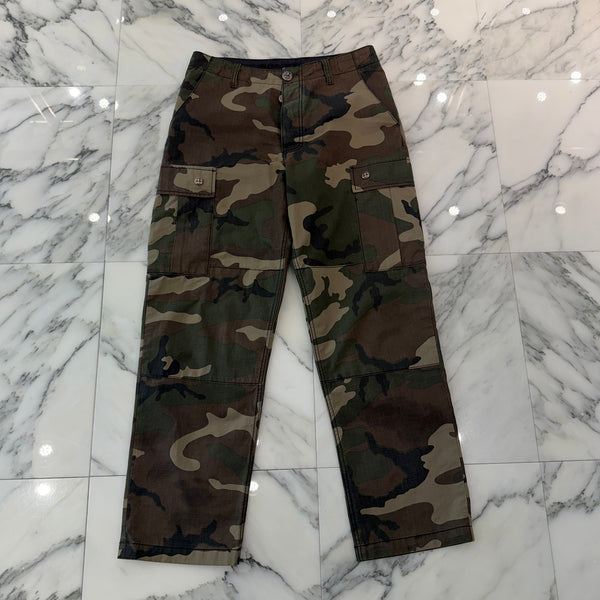 CHROME HEARTS Cross Ball Button Camo Cargo Pants Size 30 クロムハーツ クロスボールボタン カモ カーゴパンツ サイズ30