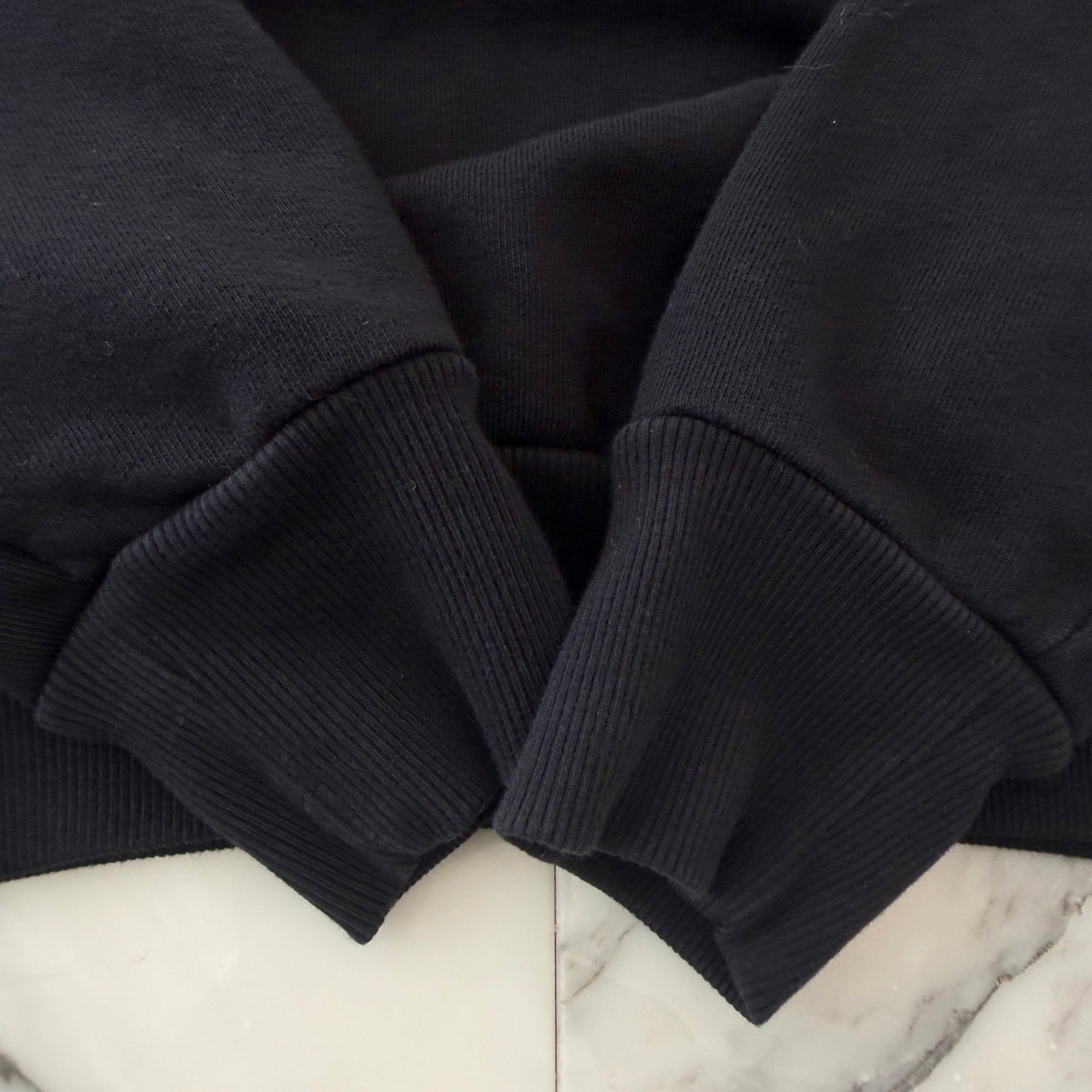 CHROME HEARTS Y NOT Cemetery Cross Flock Patch Sweat Shirt Size S クロムハーツ ワイノット セメタリークロス フロッキーパッチ スウェットシャツ サイズS