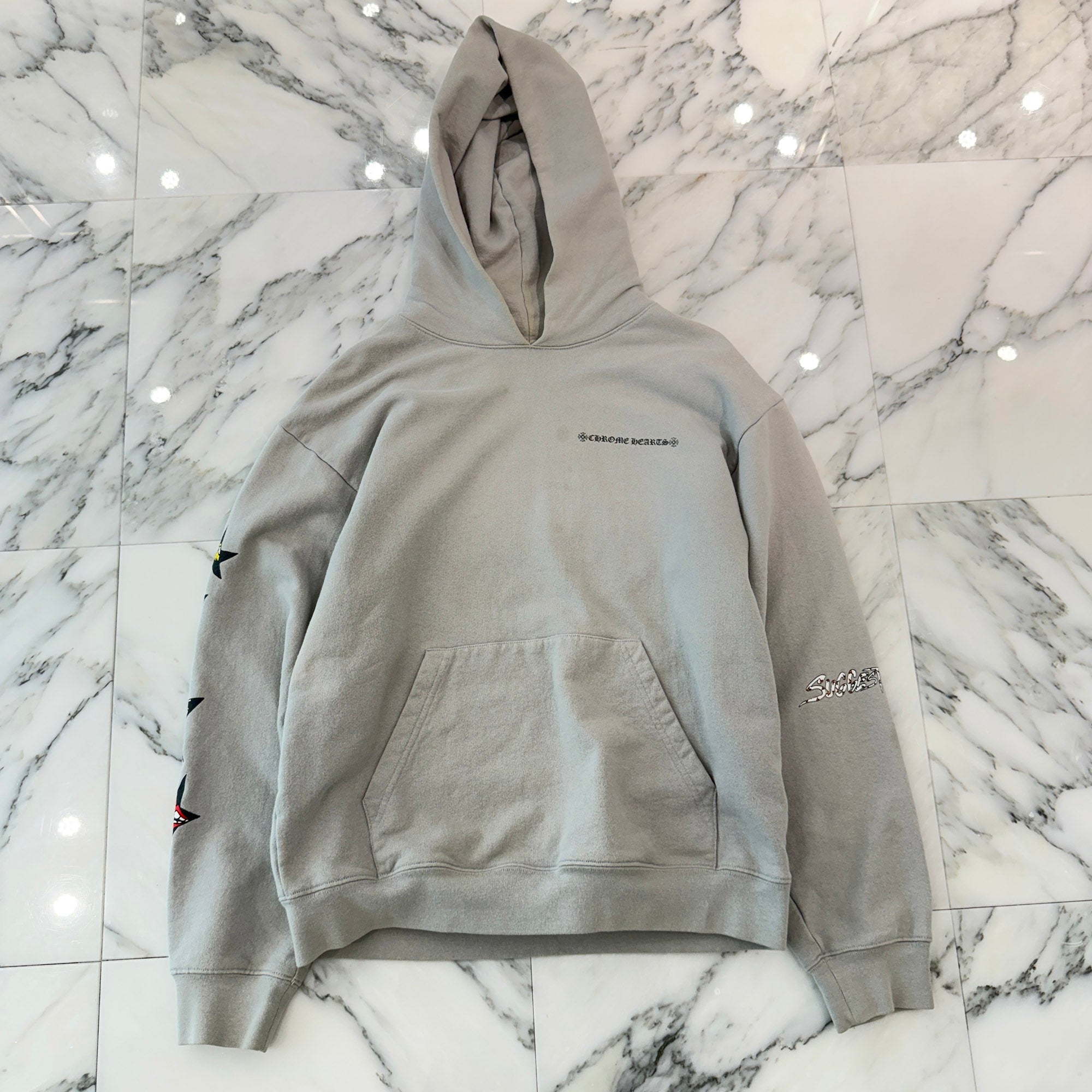 CHROME HEARTS × MATTY BOY SUGGEST Pullover Hoodie Size L クロムハーツ × マッティボーイ SUGGEST プルオーバーフーディー サイズL