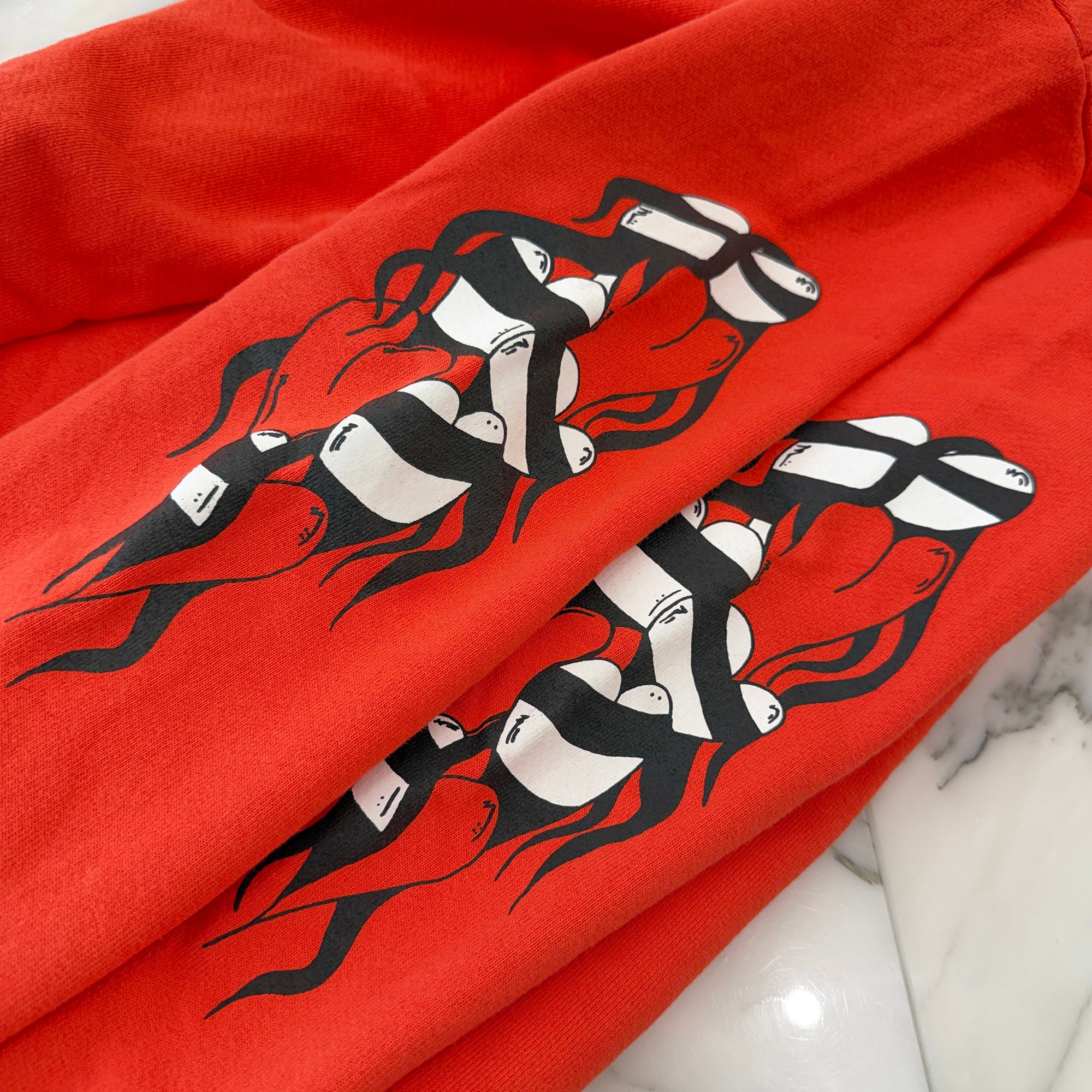 CHROME HEARTS × MATTY BOY 2023SS Sadistic Lipstick Sweatshirt Size XXL クロムハーツ×マッティボーイ サディスティックリップスティック クルーネックスウェットシャツ サイズ XXL