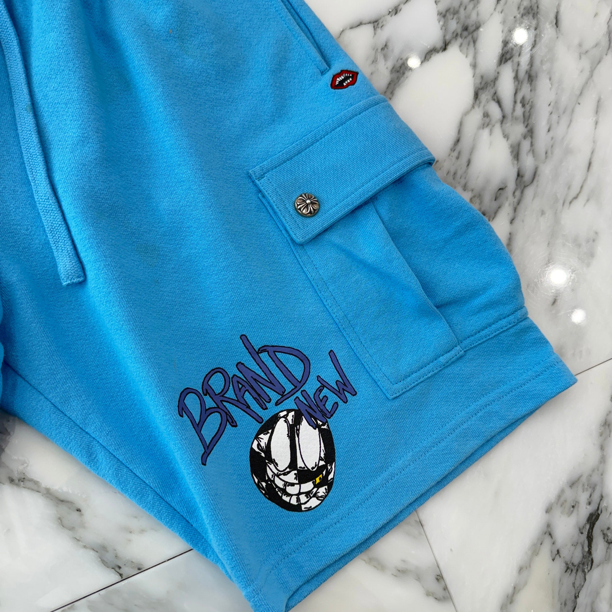 CHROME HEARTS×MATTY BOY 2024SS BRAIN NEW Sweat Shorts Size M クロムハーツ×マティボーイ ブレインニュー スウェットショーツ サイズM