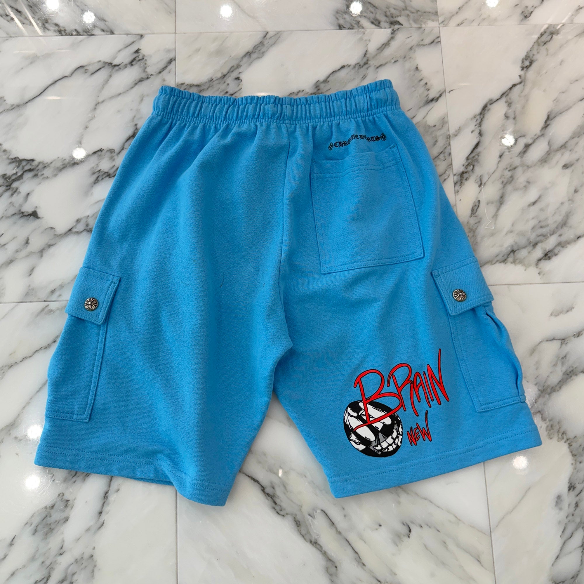 CHROME HEARTS×MATTY BOY 2024SS BRAIN NEW Sweat Shorts Size M クロムハーツ×マティボーイ ブレインニュー スウェットショーツ サイズM
