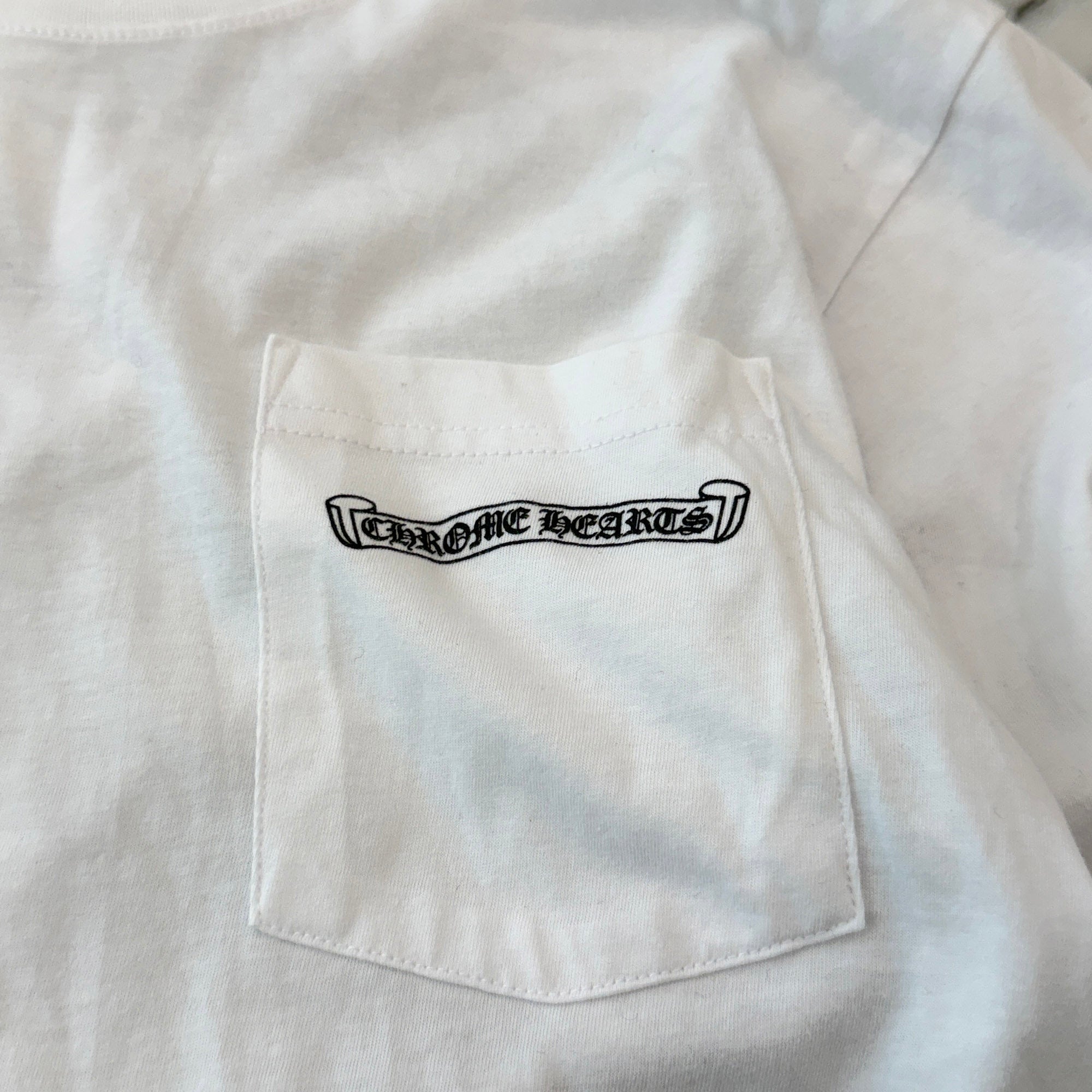 CHROME HEARTS Back Arch Logo USA Long Sleeve Tee Size M クロムハーツ バックアーチロゴ USA ロングスリーブTシャツ サイズM