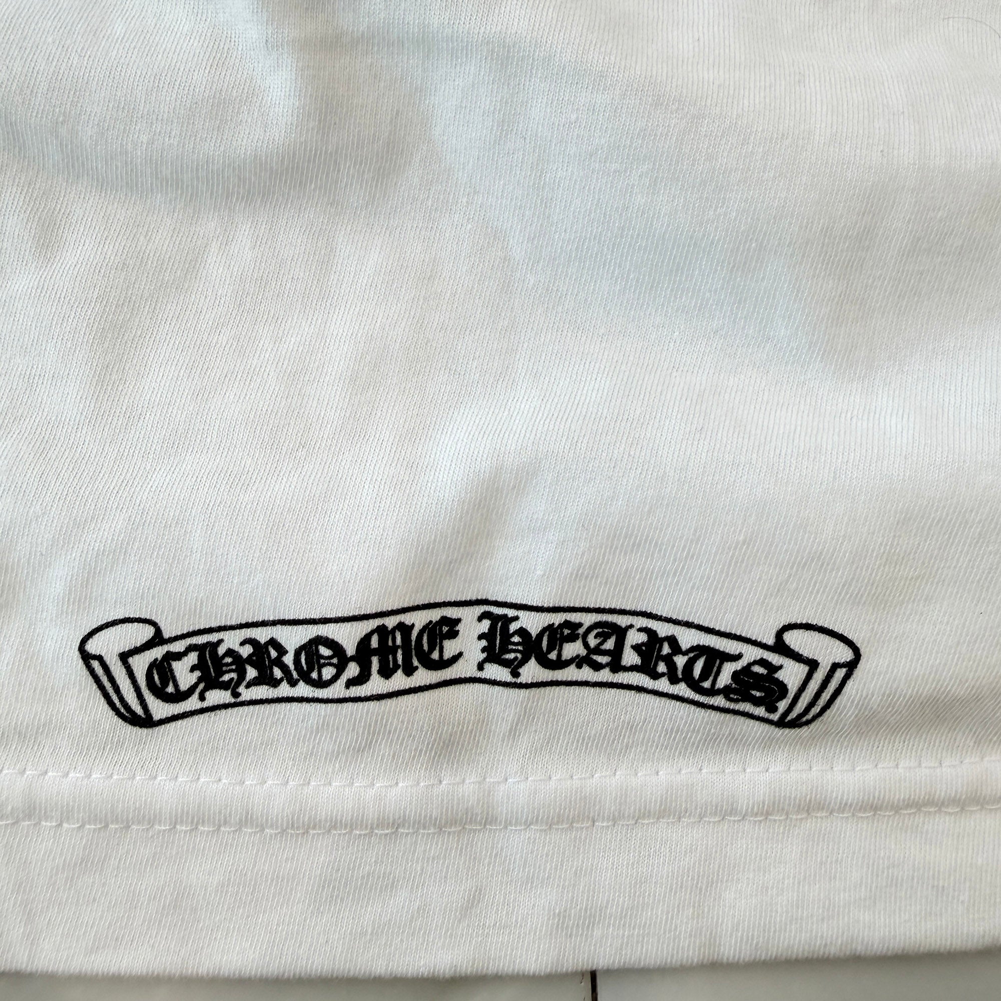 CHROME HEARTS Back Arch Logo USA Long Sleeve Tee Size M クロムハーツ バックアーチロゴ USA ロングスリーブTシャツ サイズM