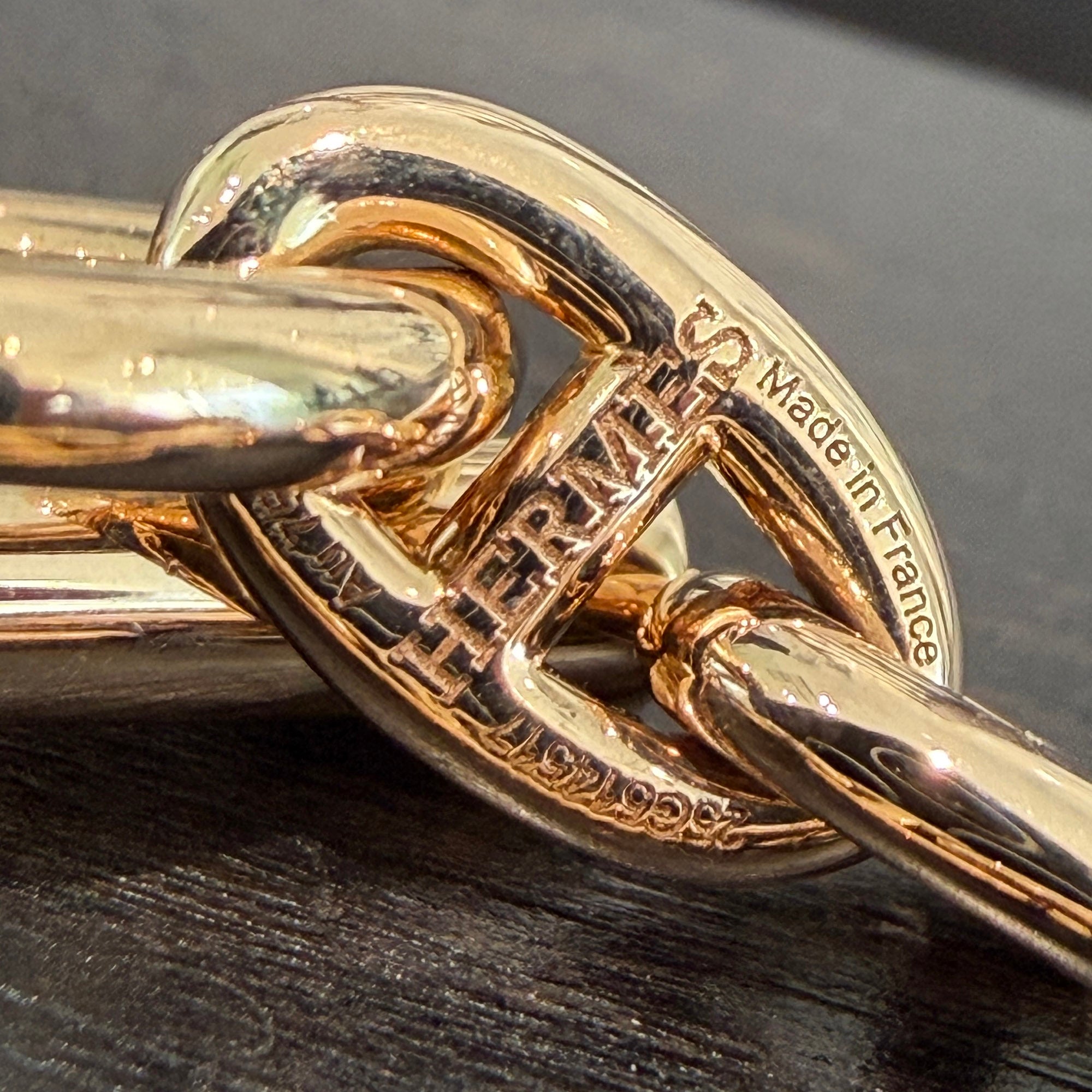 HERMES Au750 PG Chaine d’Ancre Necklace TPM エルメス Au750 PG シェーヌダンクル ネックレス TPM