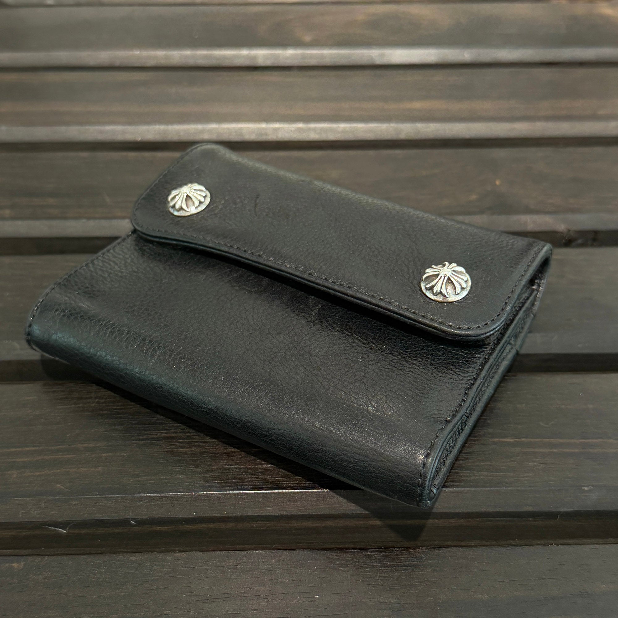 CHROME HEARTS Wave Mini Cross Ball Wallet クロムハーツ ウェーブ ミニ クロスボール ウォレット