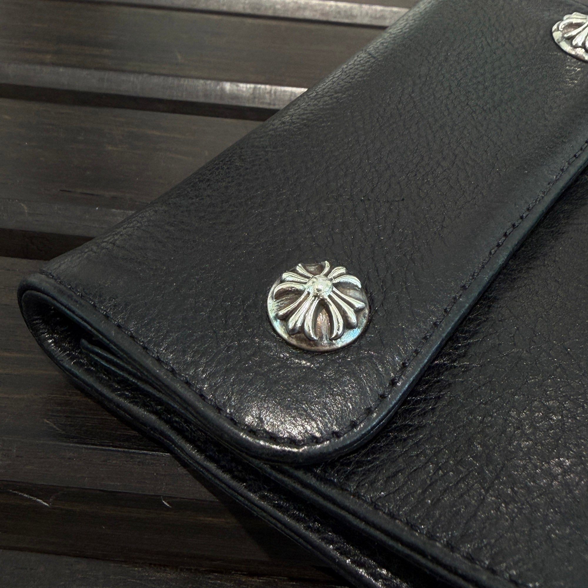 CHROME HEARTS Wave Mini Cross Ball Wallet クロムハーツ ウェーブ ミニ クロスボール ウォレット