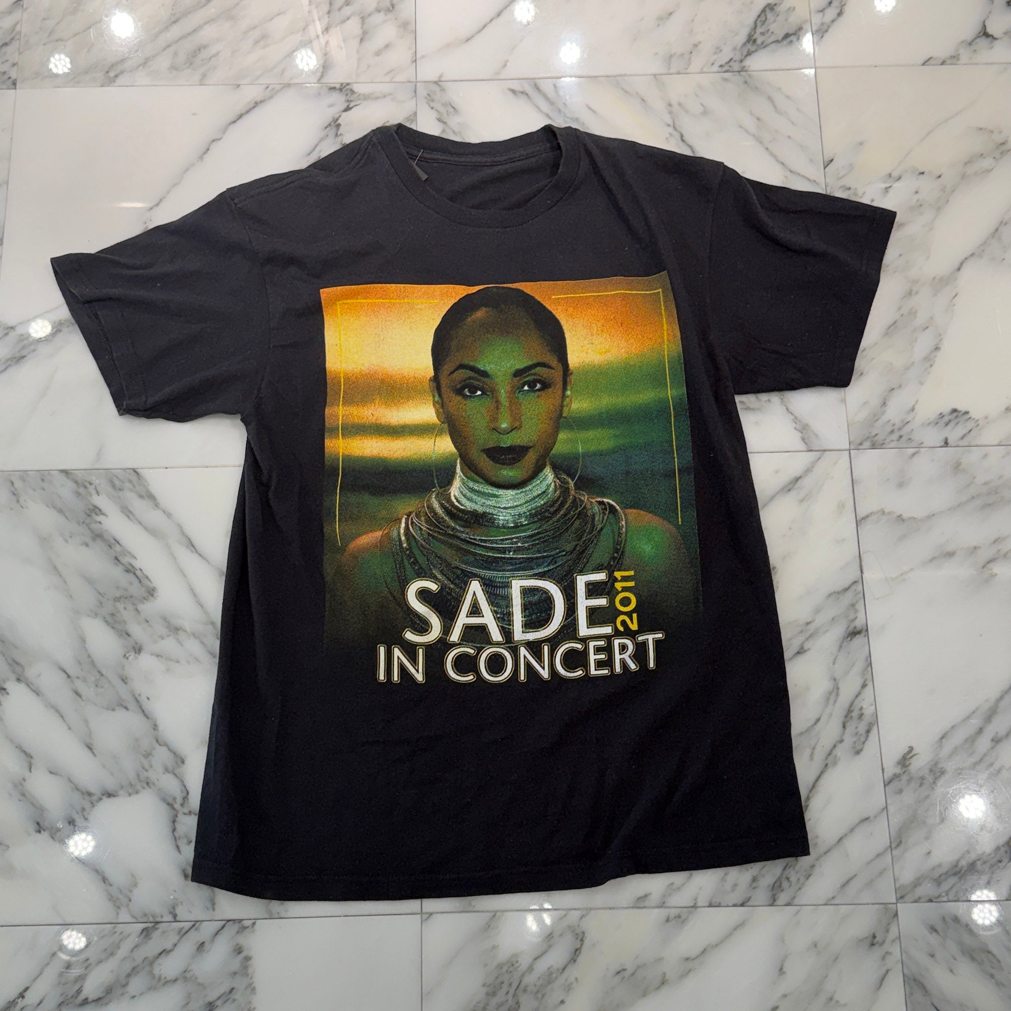 Vintage 00's Sade "Sade Live Tour 2011" Official S/S Tee ヴィンテージ 00's シャーデー "シャーデー ライブ ツアー2011" オフィシャル Tシャツ