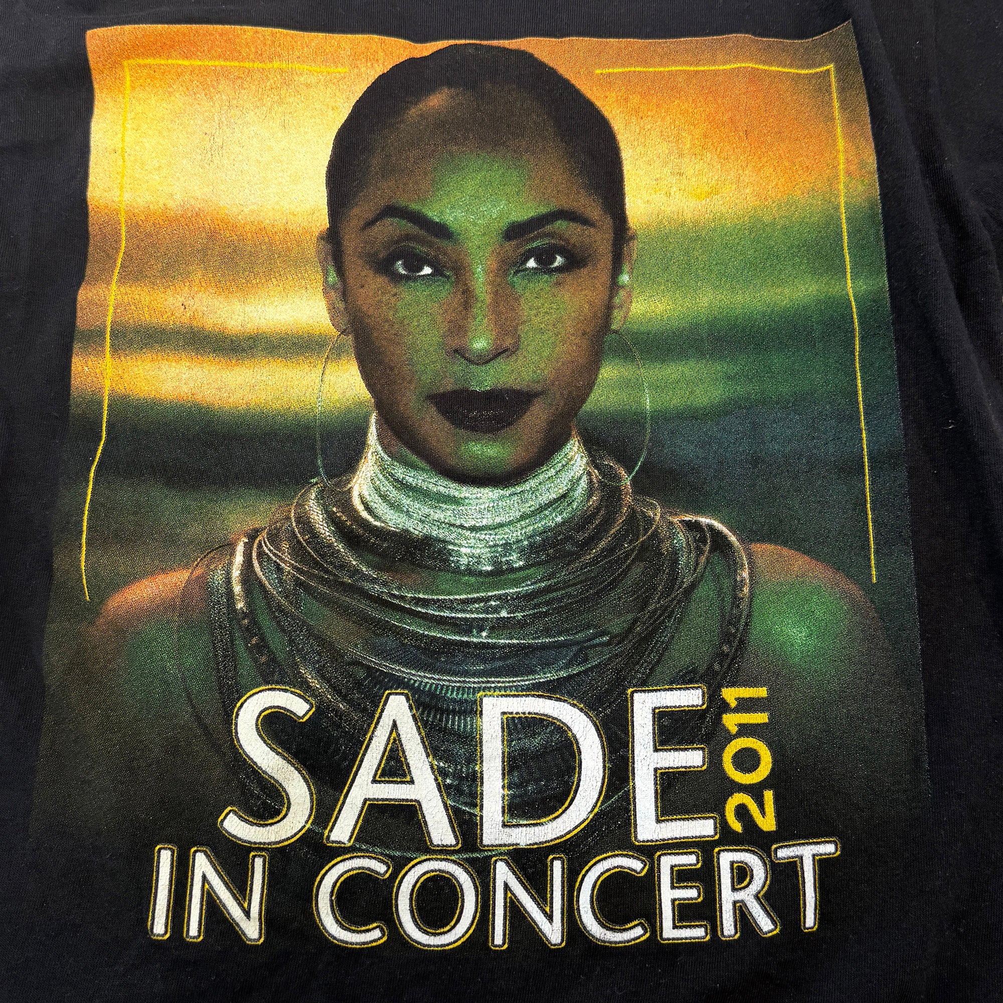 Vintage 00's Sade "Sade Live Tour 2011" Official S/S Tee ヴィンテージ 00's シャーデー "シャーデー ライブ ツアー2011" オフィシャル Tシャツ