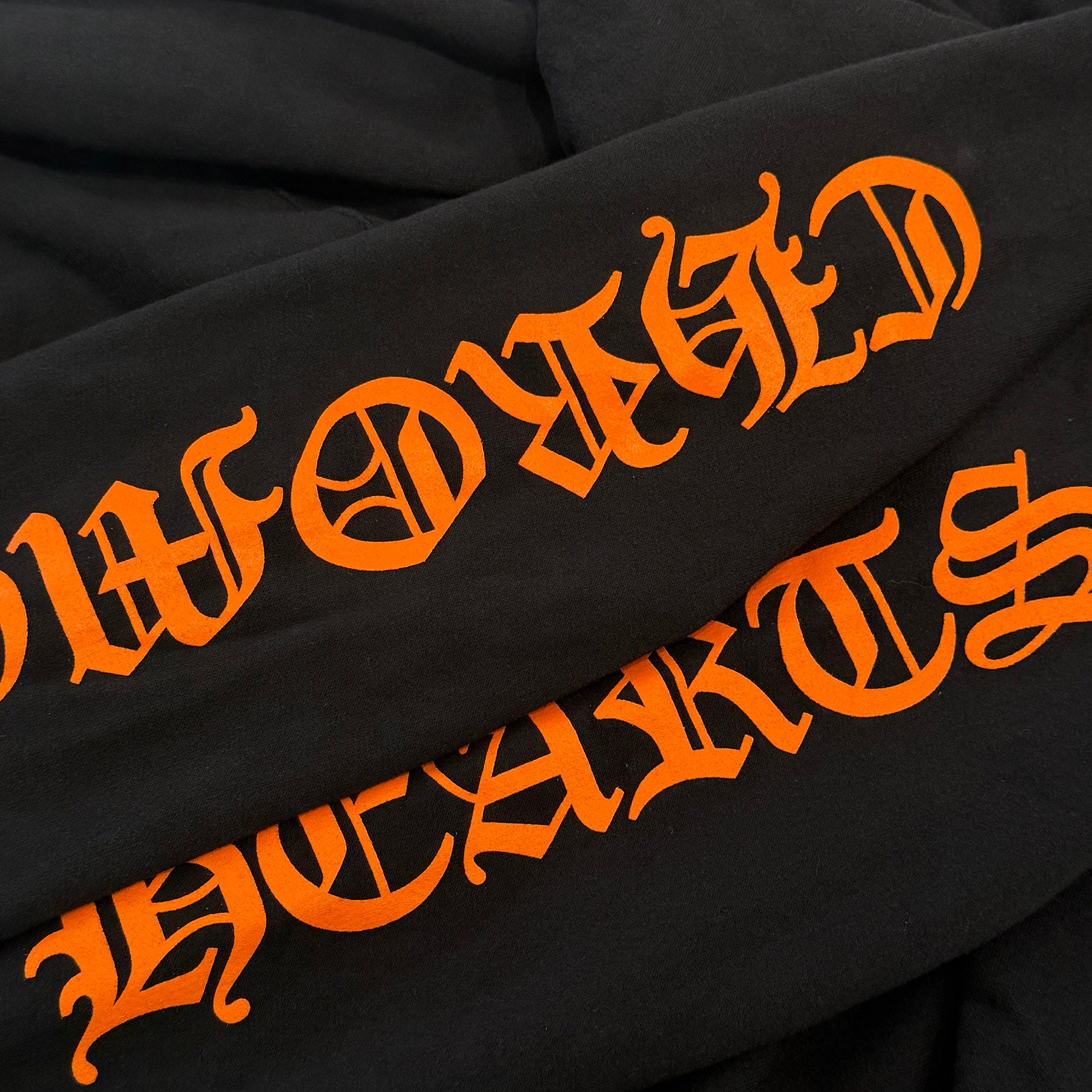 CHROME HEARTS King Taco 3 Cemetery Cross Print Pullover Hoodie Size L クロムハーツ キングタコ 3セメタリークロス プリント プルオーバーフーディー サイズL