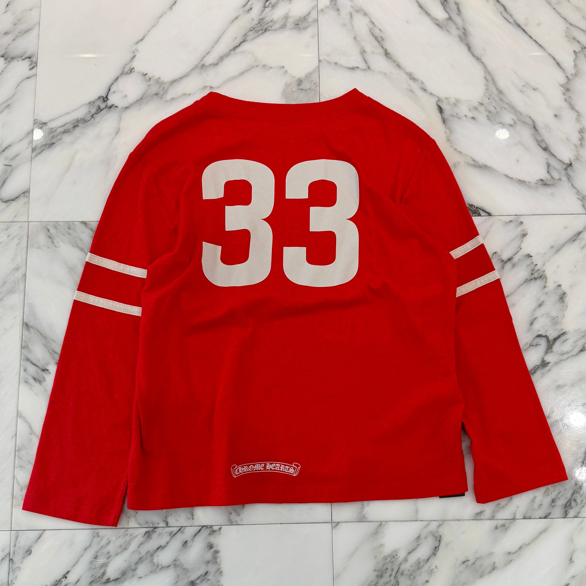 CHROME HEARTS 33 Horseshoe Long Sleeve Tee Size S クロムハーツ 33 ホースシュー ロングスリーブＴシャツ サイズS