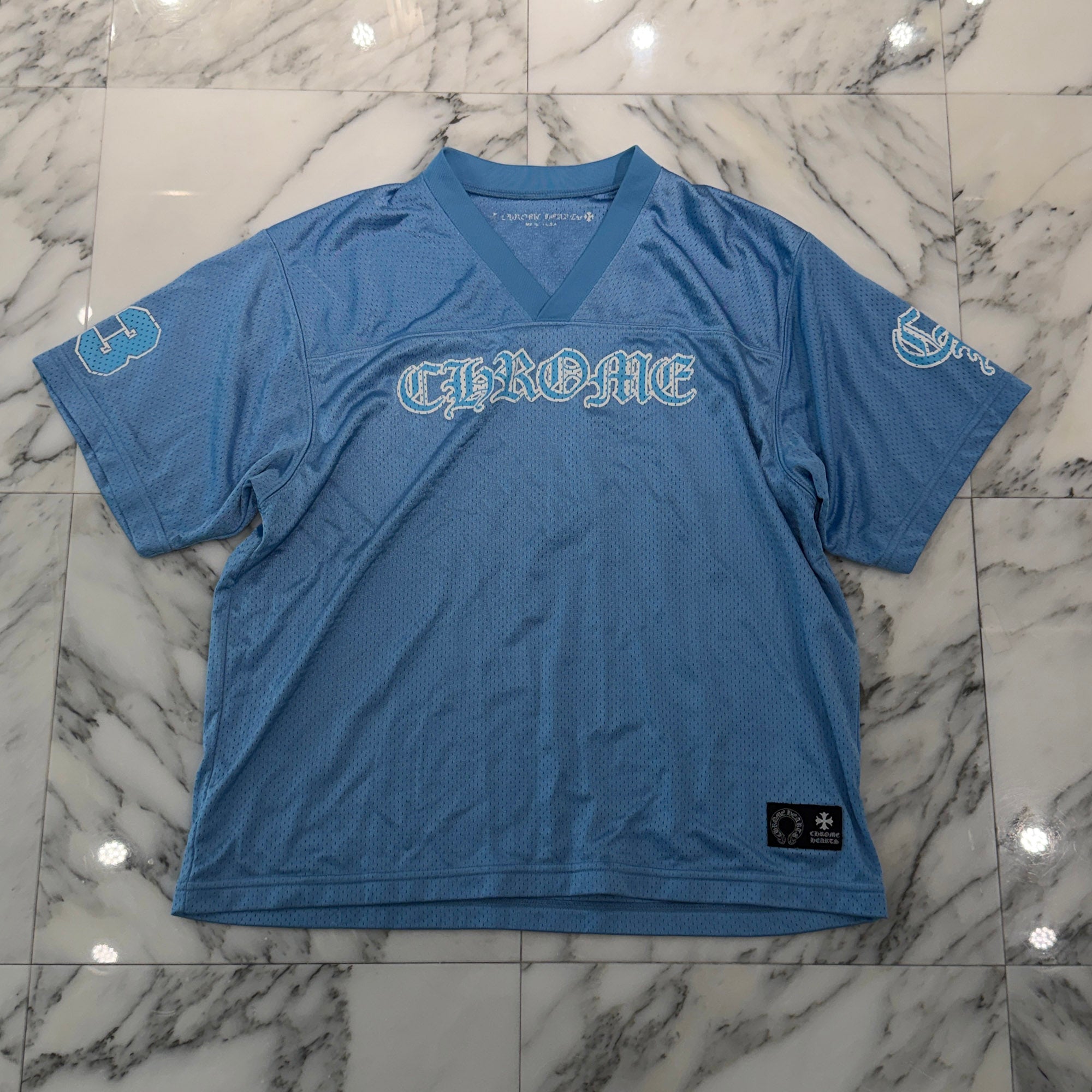 CHROME HEARTS Mesh Warm Up Jersey Size L クロムハーツ メッシュウォームアップジャージー サイズL
