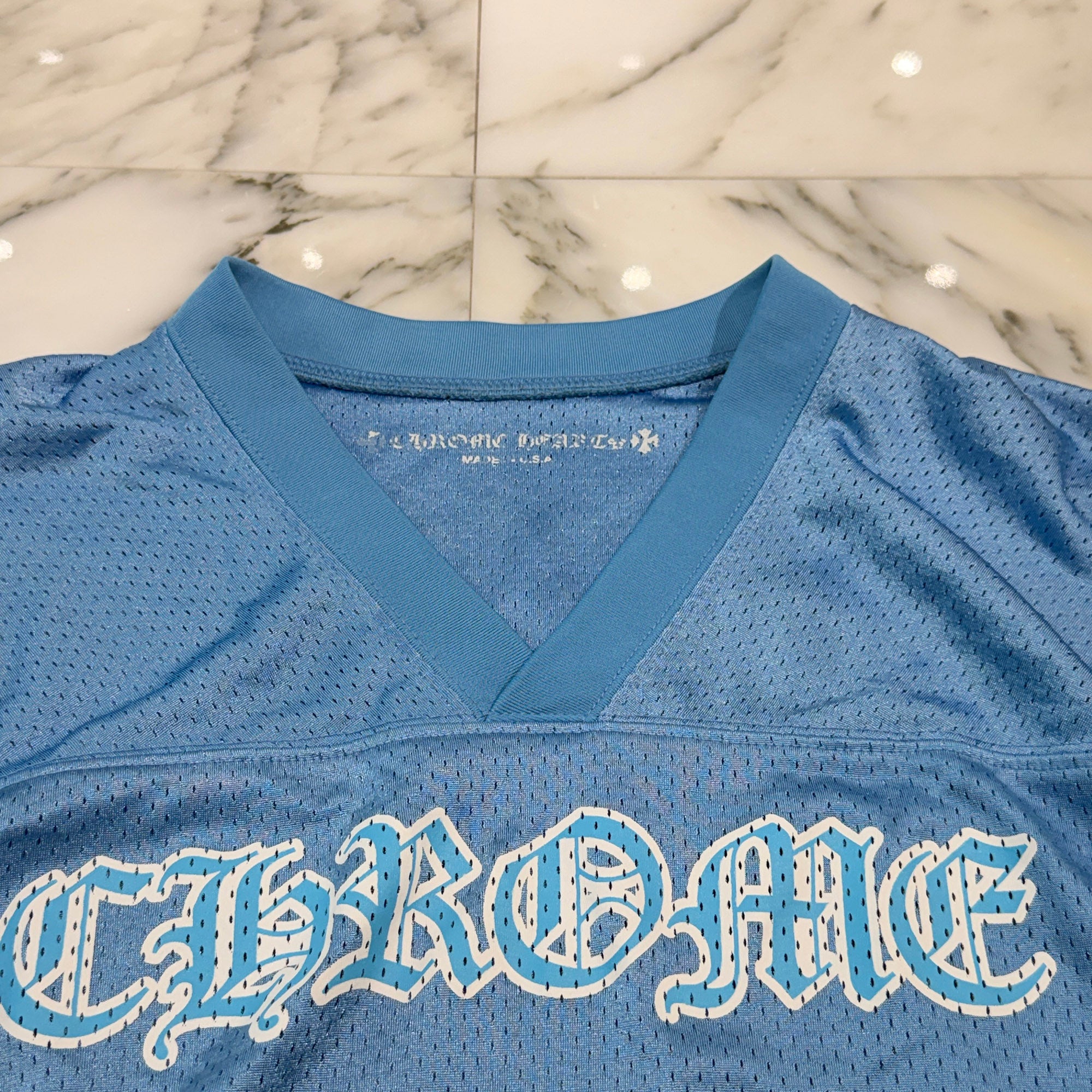 CHROME HEARTS Mesh Warm Up Jersey Size L クロムハーツ メッシュウォームアップジャージー サイズL
