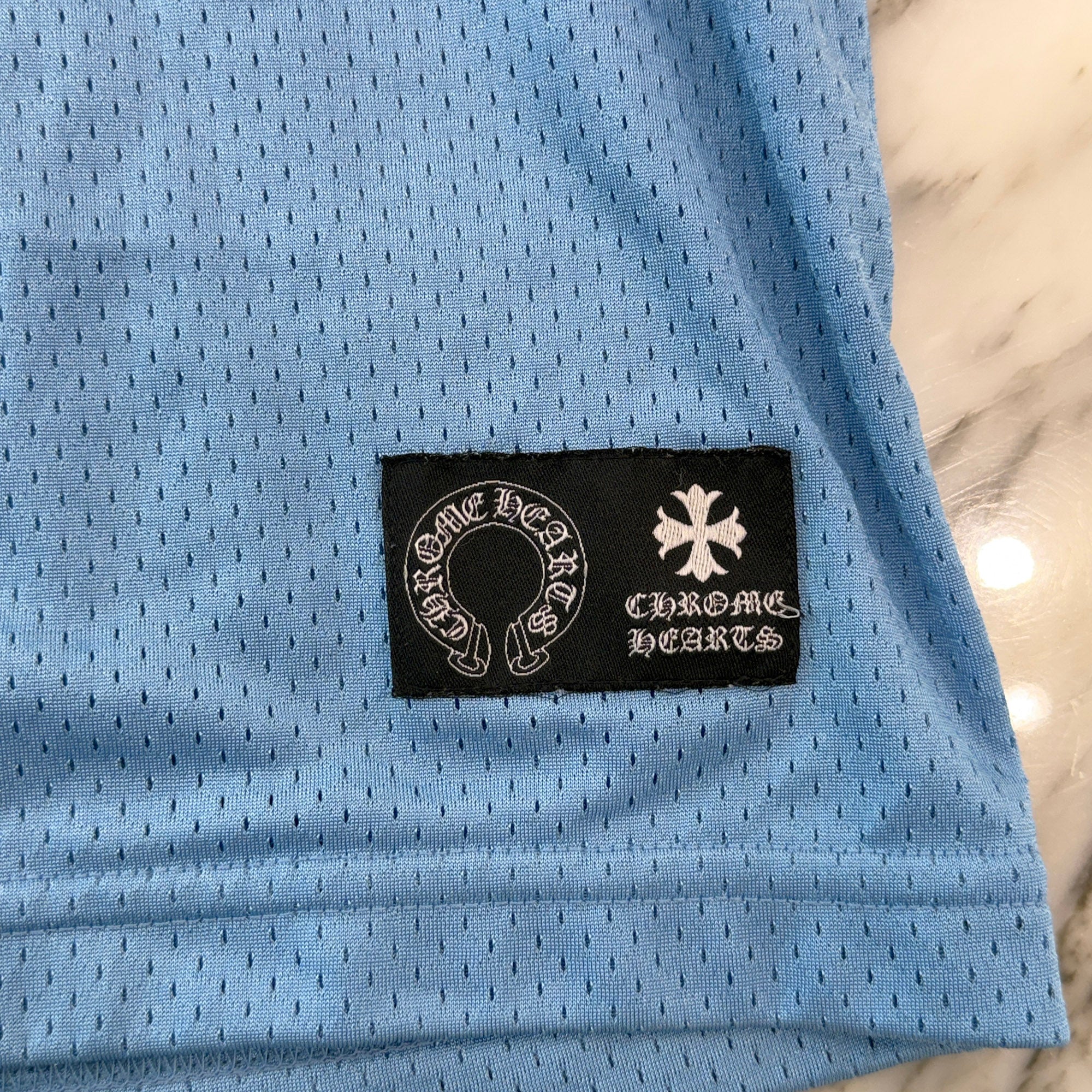 CHROME HEARTS Mesh Warm Up Jersey Size L クロムハーツ メッシュウォームアップジャージー サイズL
