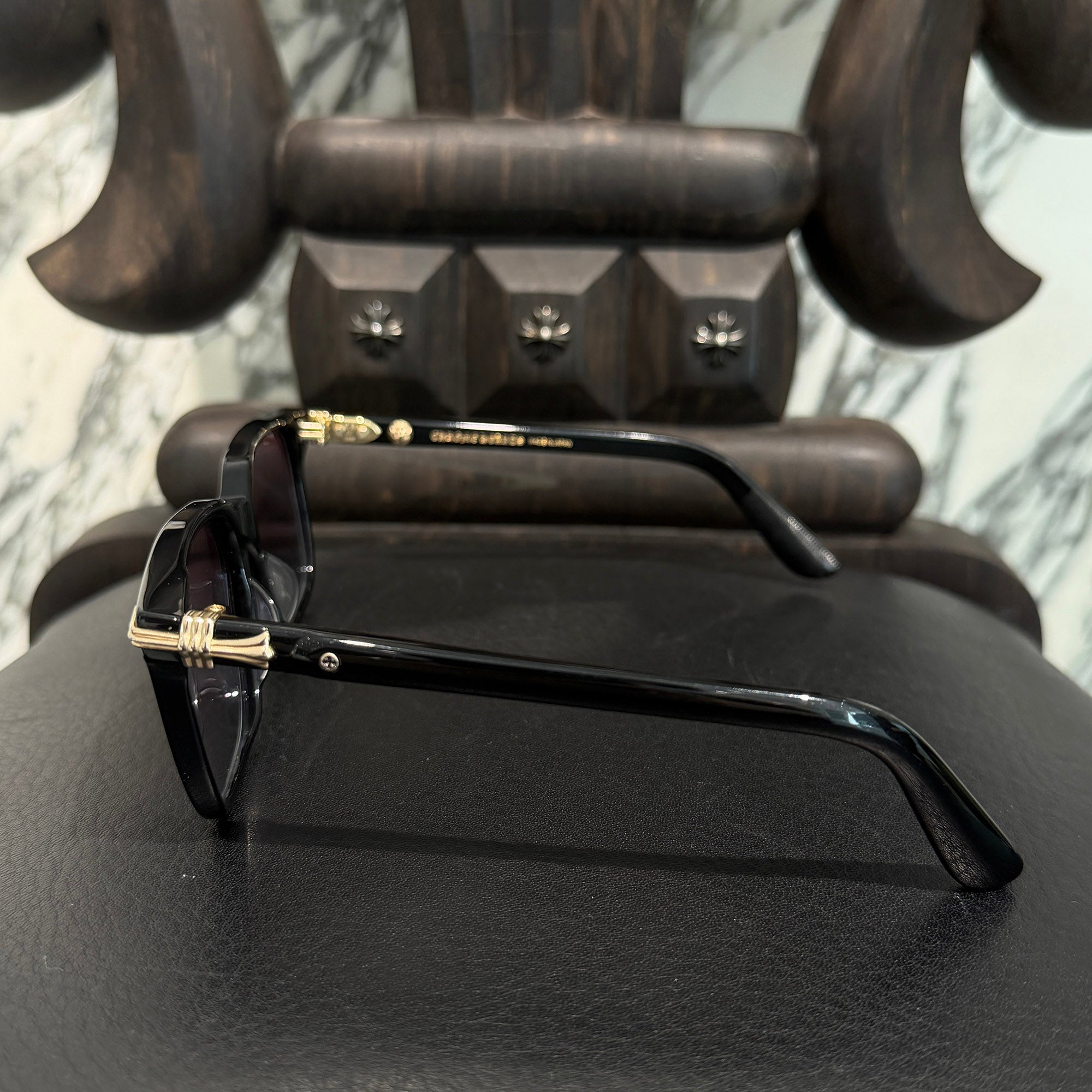CHROME HEARTS THIRST TRAP Sunglasses Size 55口19-146 クロムハーツ サースト トラップ サングラス サイズ55口19-146