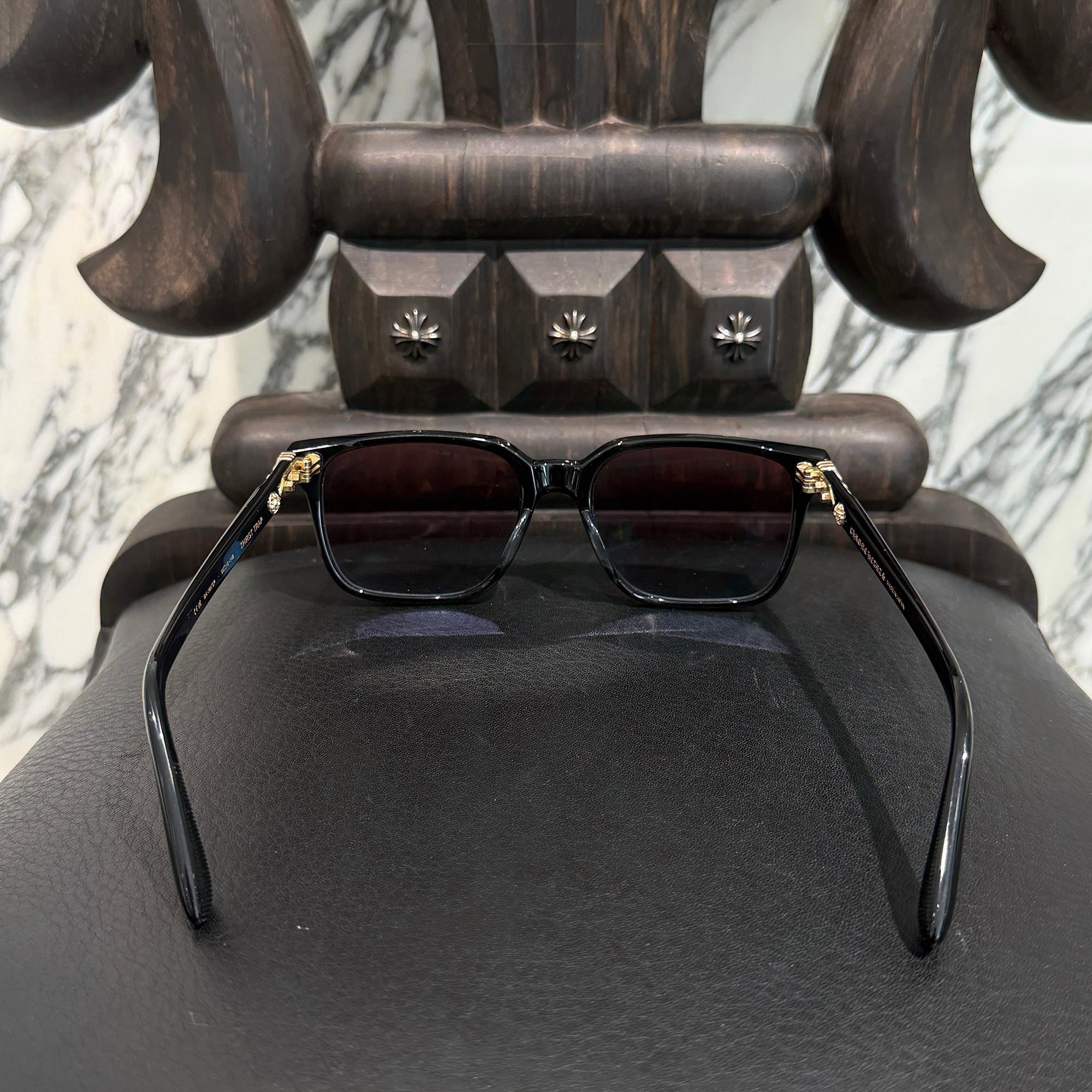 CHROME HEARTS THIRST TRAP Sunglasses Size 55口19-146 クロムハーツ サースト トラップ サングラス サイズ55口19-146