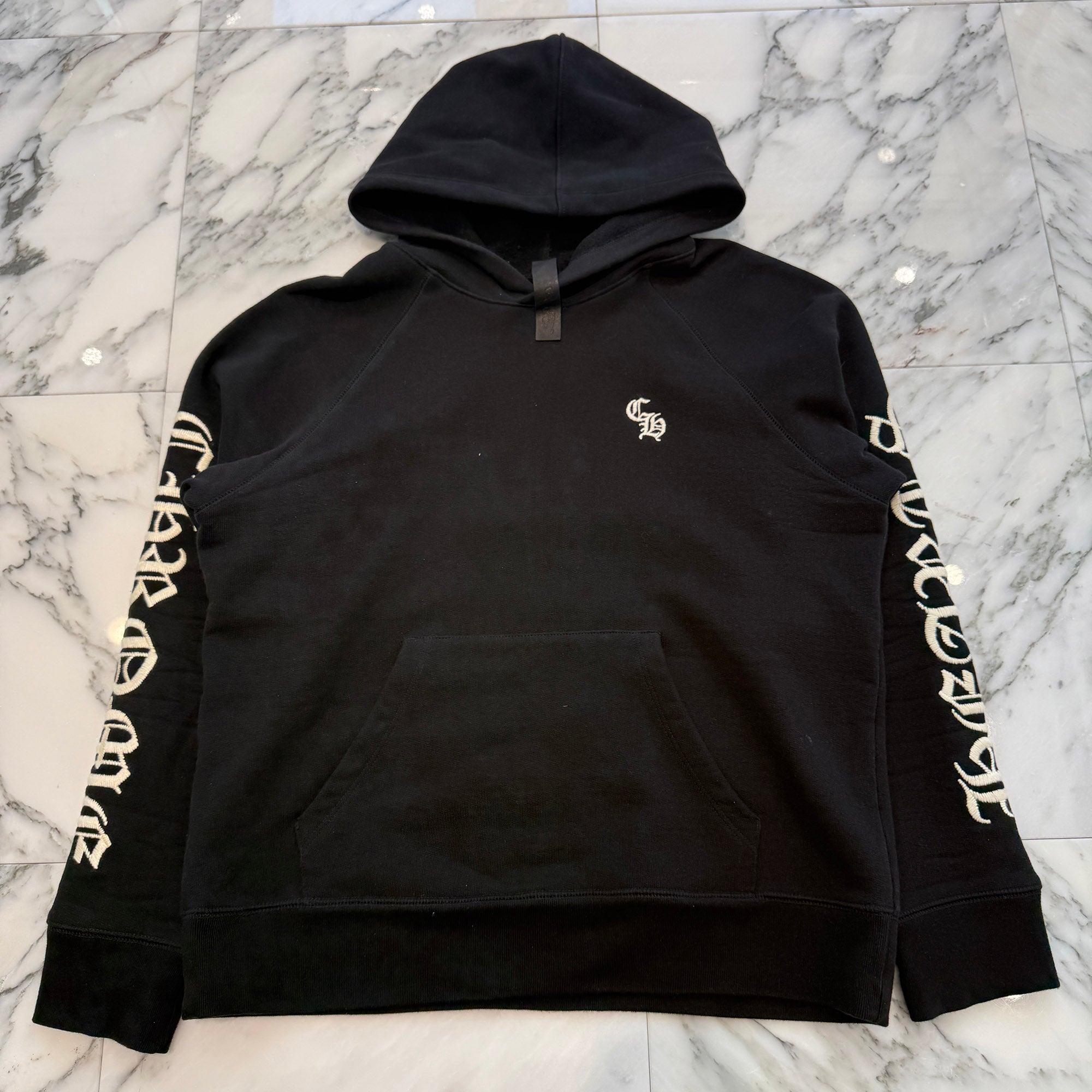 CHROME HEARTS Y NOT SLO RIDE Pullover Hoodie Size S クロムハーツ ワイノット スローライド プルオーバーフーディ パーカー サイズS