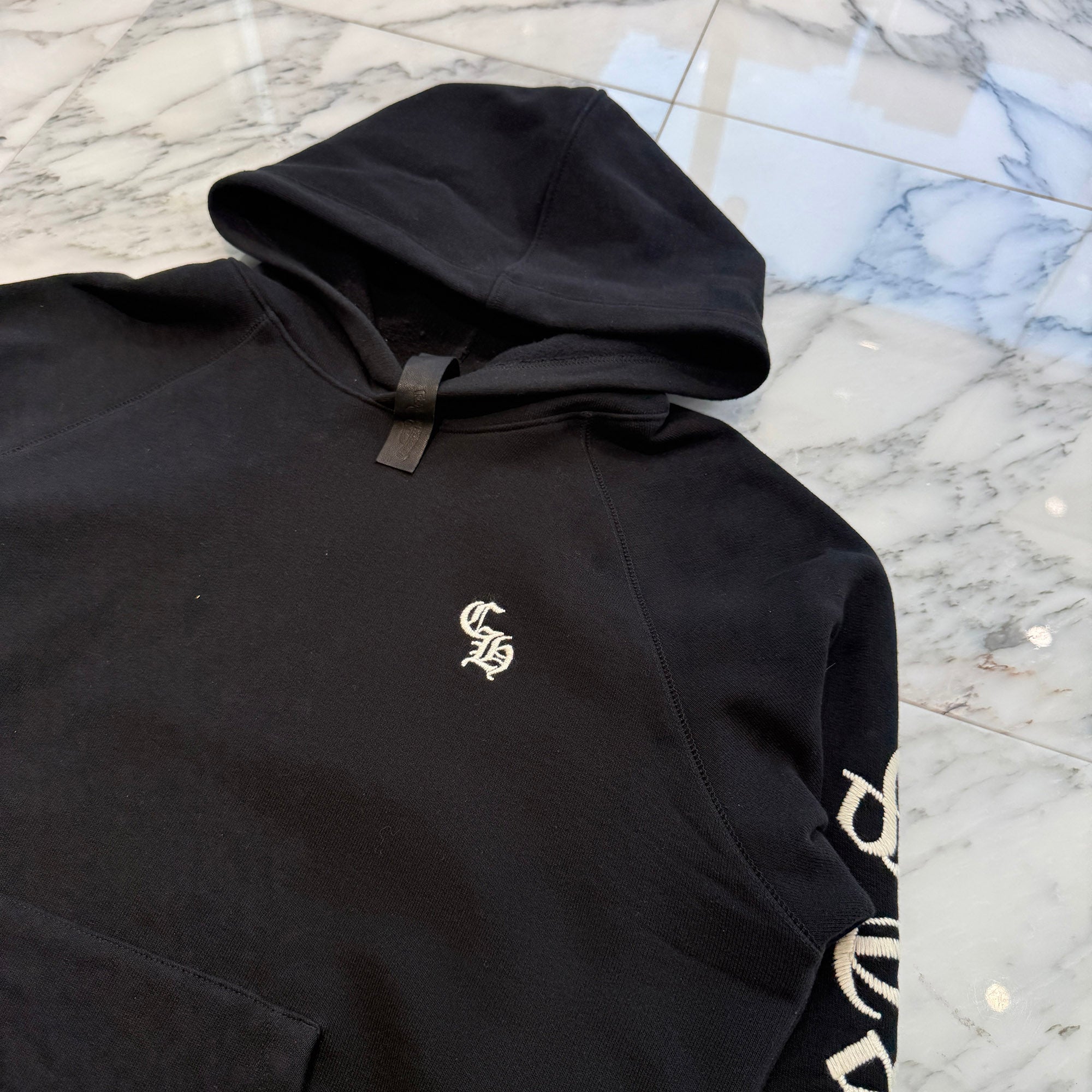 CHROME HEARTS Y NOT SLO RIDE Pullover Hoodie Size S クロムハーツ ワイノット スローライド プルオーバーフーディ パーカー サイズS