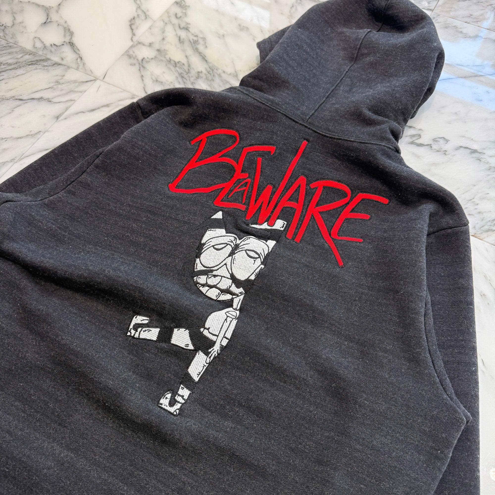 CHROME HEARTS × MATTY BOY Y NOT PPO Control Be Aware Zip Up Hoodie Size L クロムハーツ×マッティボーイ ワイノット PPO コントロール・ビー・アウェア ジップアップフーディ サイズL