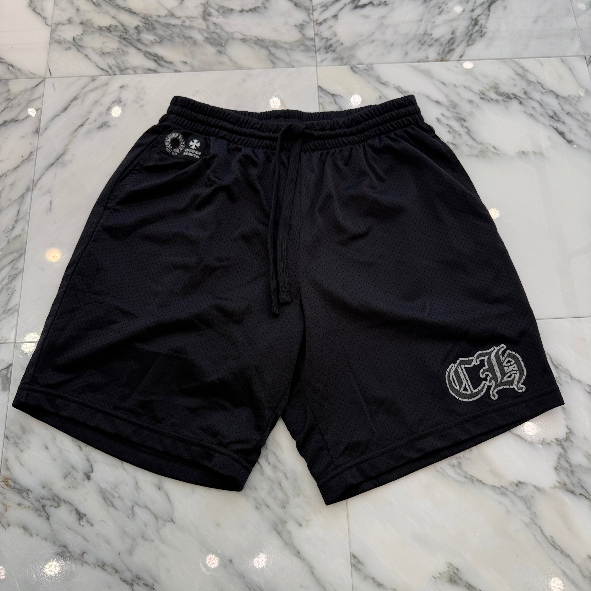 CHROME HEARTS Mesh Varsity Shorts Size L クロムハーツ メッシュヴァーシティーショーツ サイズL