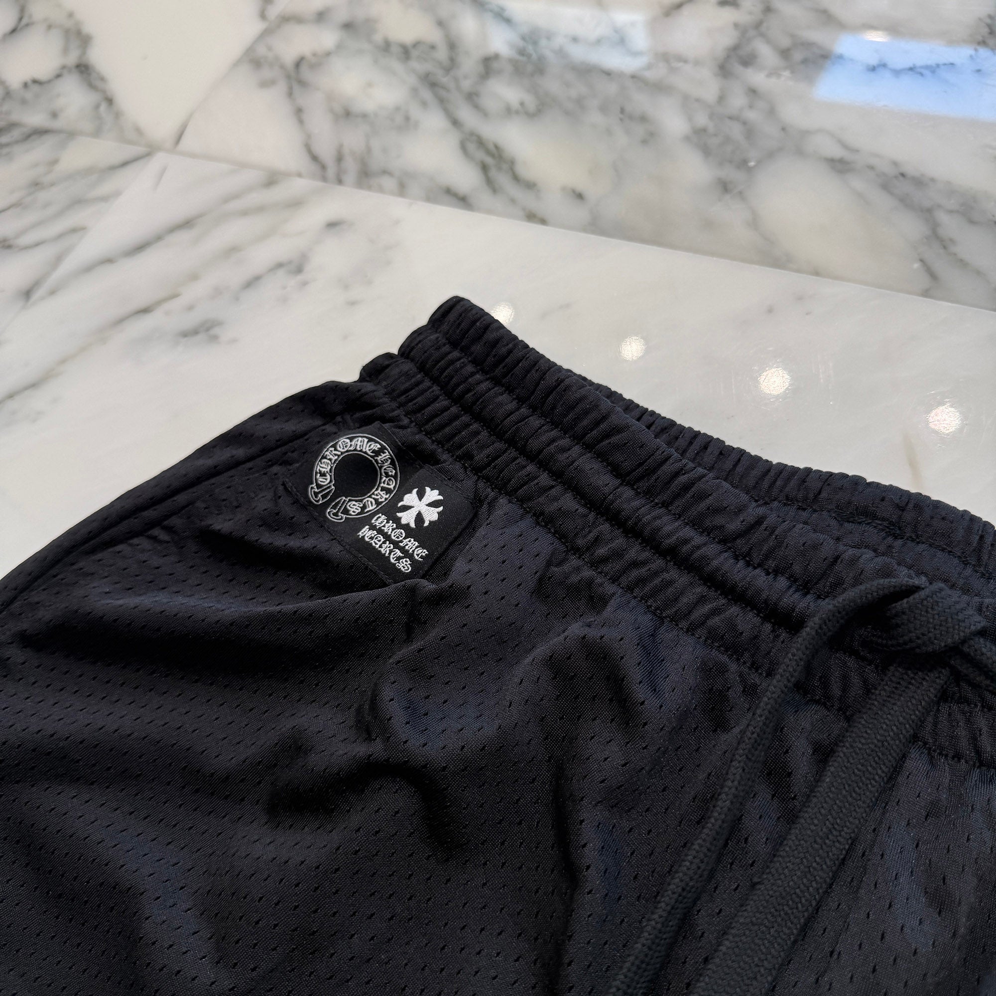CHROME HEARTS Mesh Varsity Shorts Size L クロムハーツ メッシュヴァーシティーショーツ サイズL