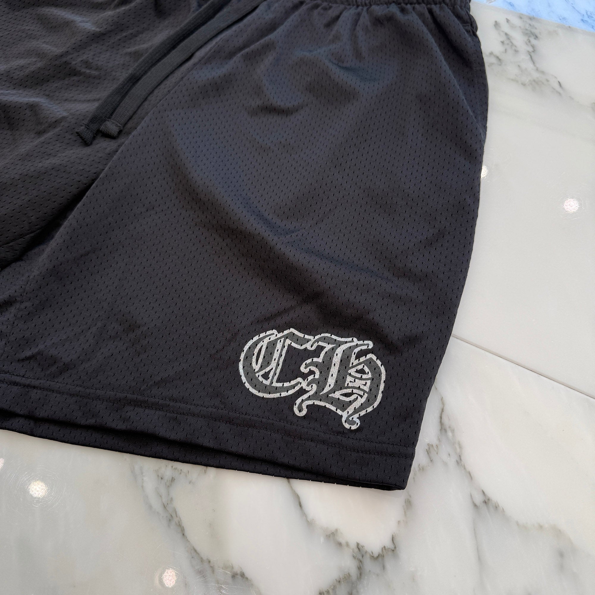 CHROME HEARTS Mesh Varsity Shorts Size L クロムハーツ メッシュヴァーシティーショーツ サイズL
