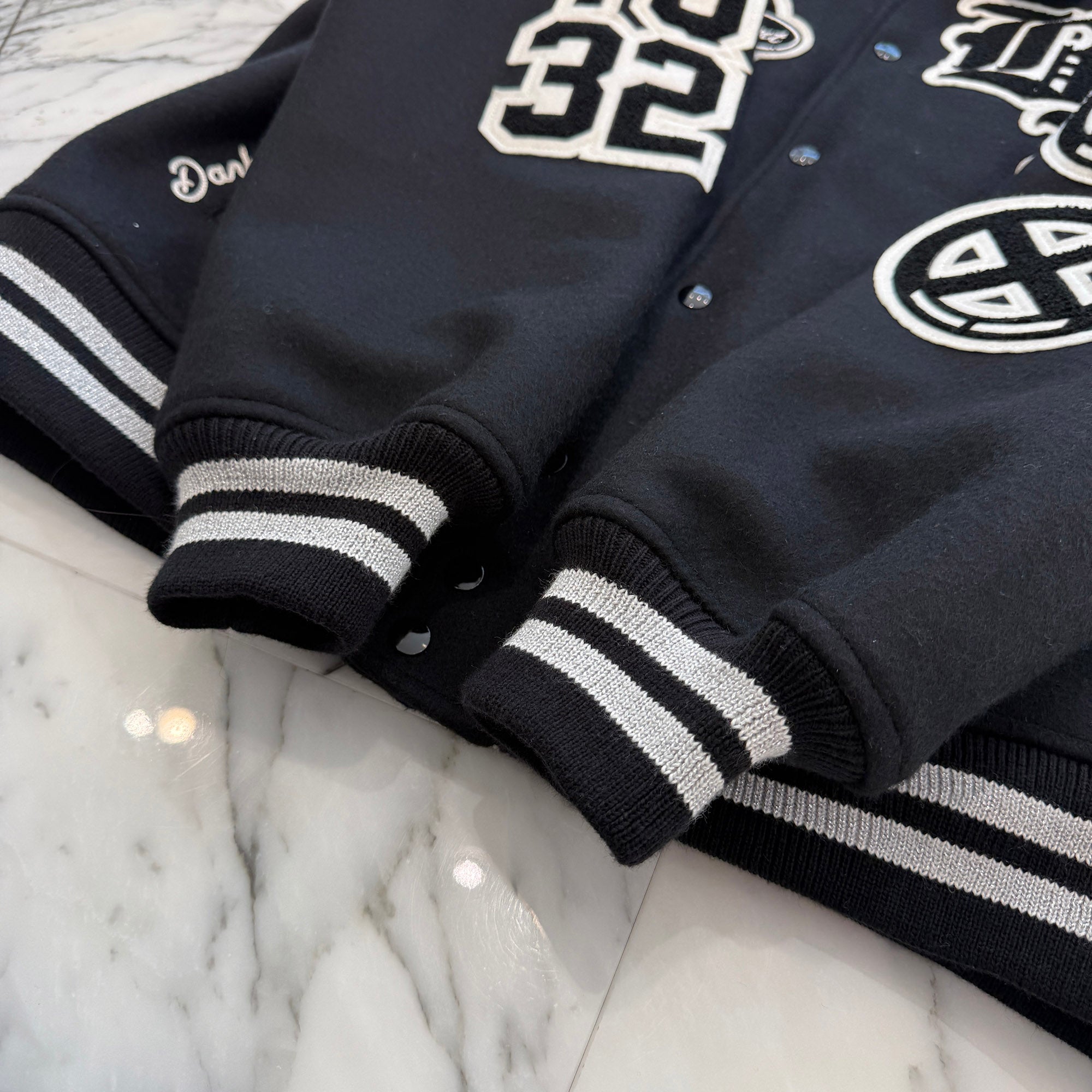 SAINT Mxxxxxx × BOUNTY HUNTER 2026SS SNT HUNTER Varsity Jacket SM-MK8-0000-C34 Size XXL セントマイケル×バウンティーハンター セントハンター バーシティジャケット サイズXXL